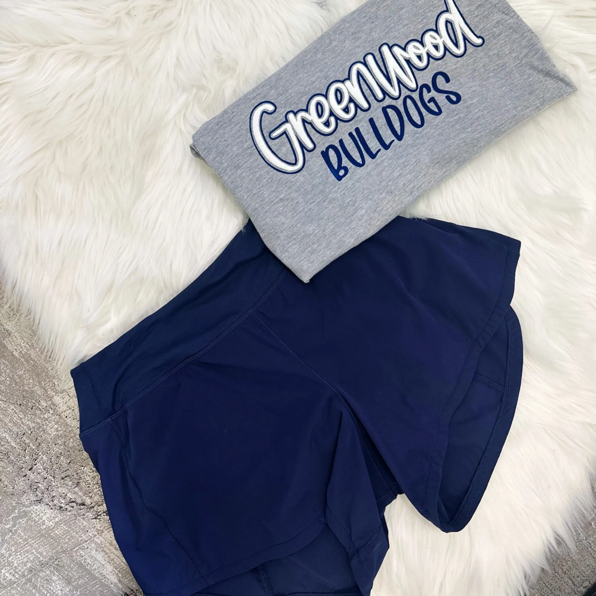Confident Energy Active Shorts - Navy