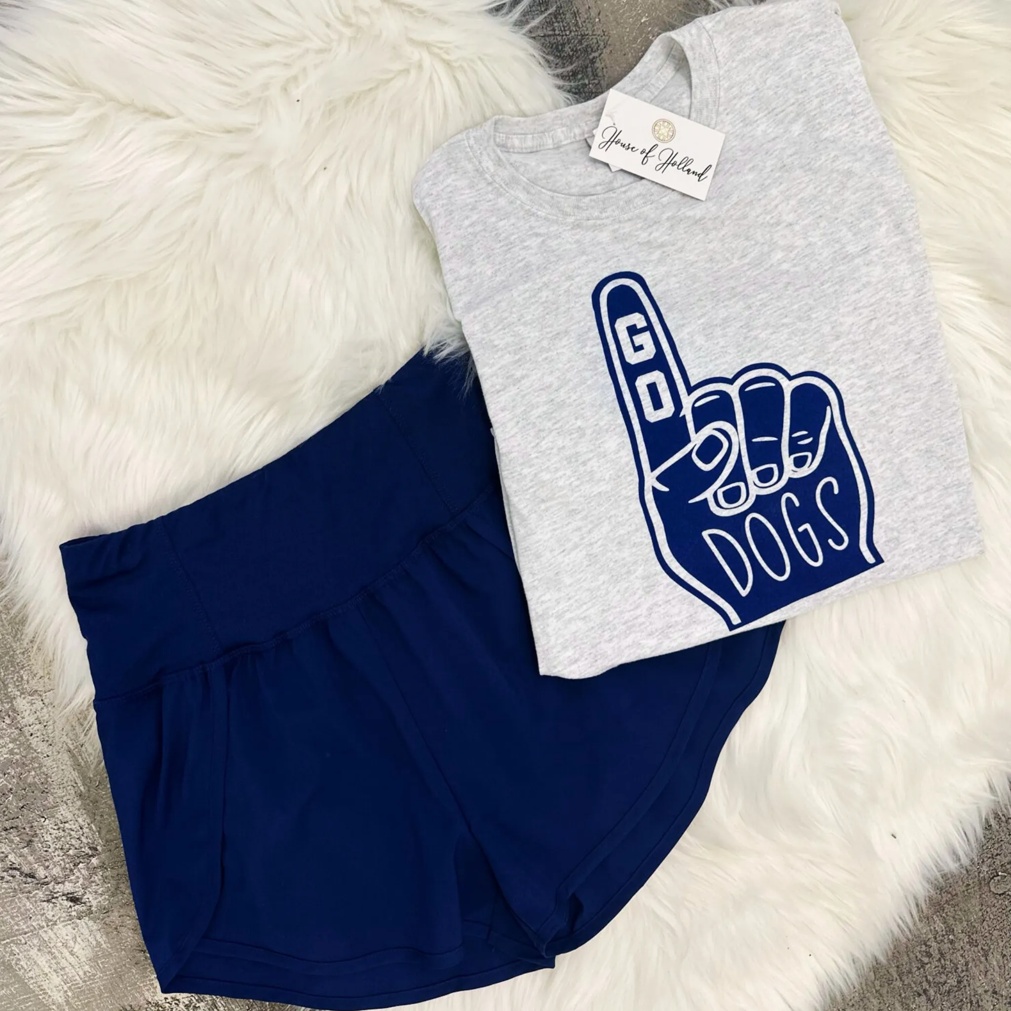 Confident Energy Shorts - Navy