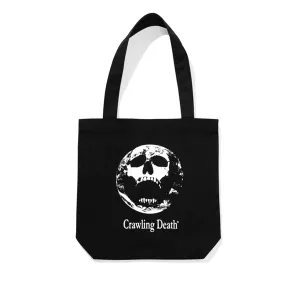 Crawling Death - Earth Scream Tote Bag Black