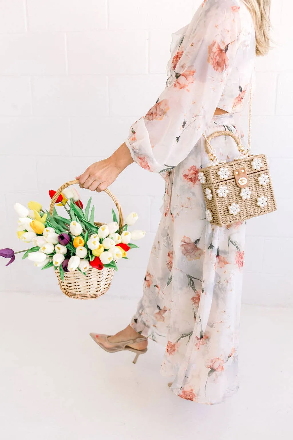 Daisy Bag | Pretty in Pearls | Multiple Sizes