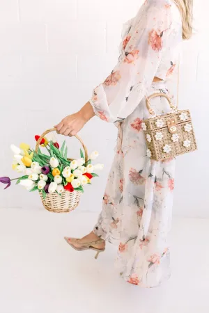 Daisy Bag | Pretty in Pearls | Multiple Sizes