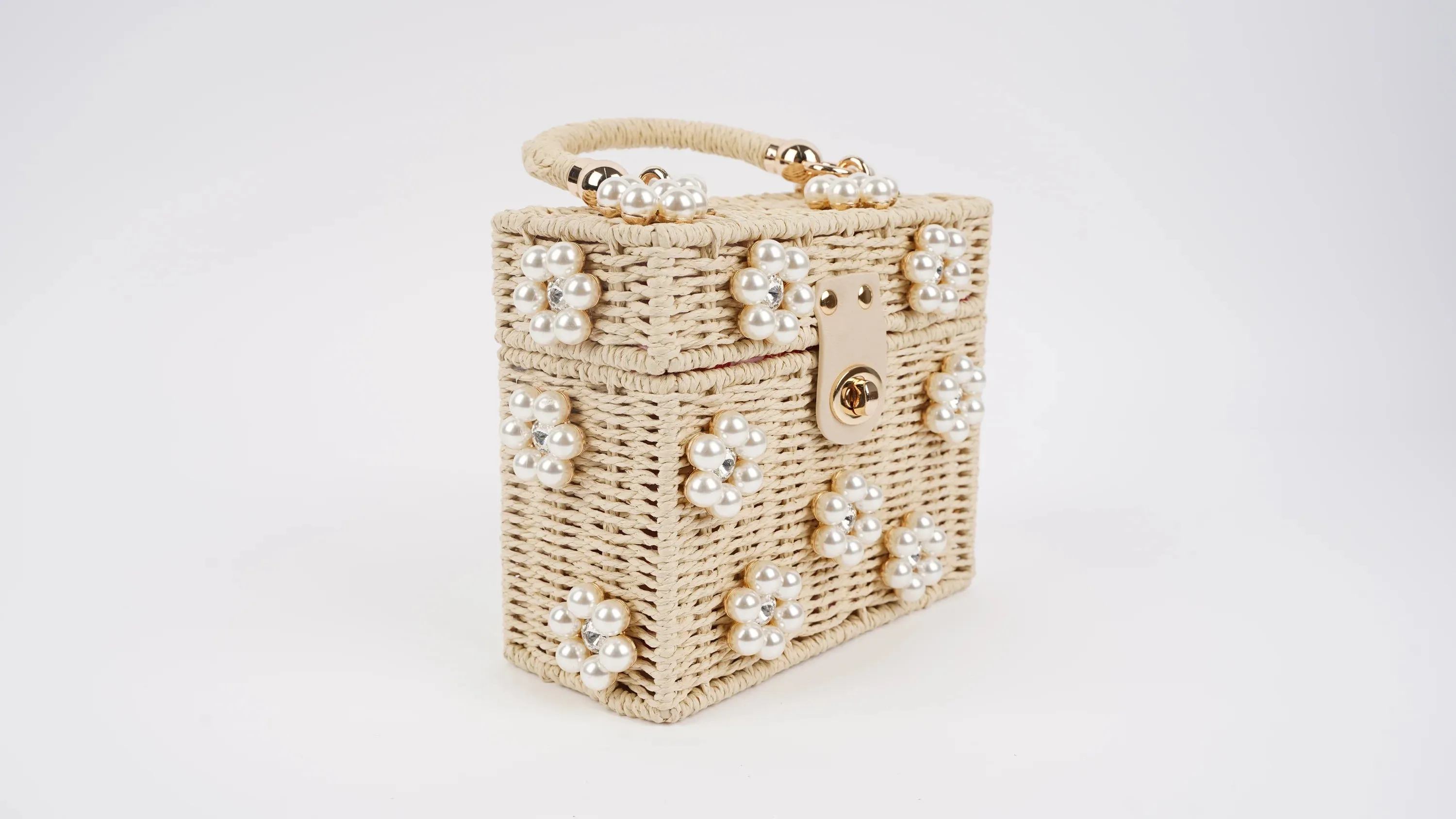 Daisy Bag | Pretty in Pearls | Multiple Sizes