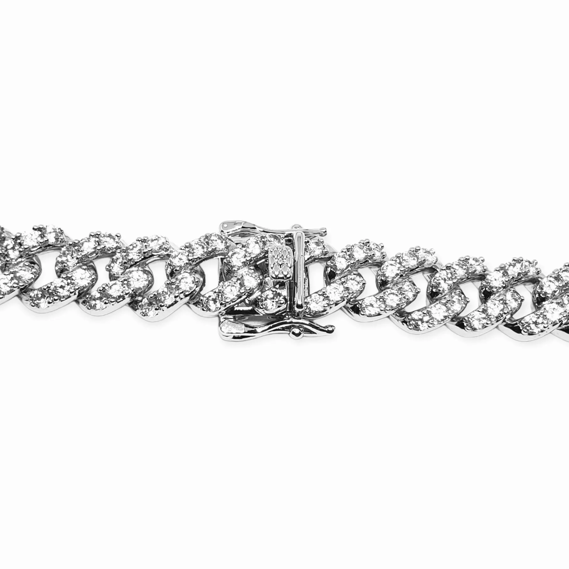 Diamond Frost Iced Cuban Link Necklace