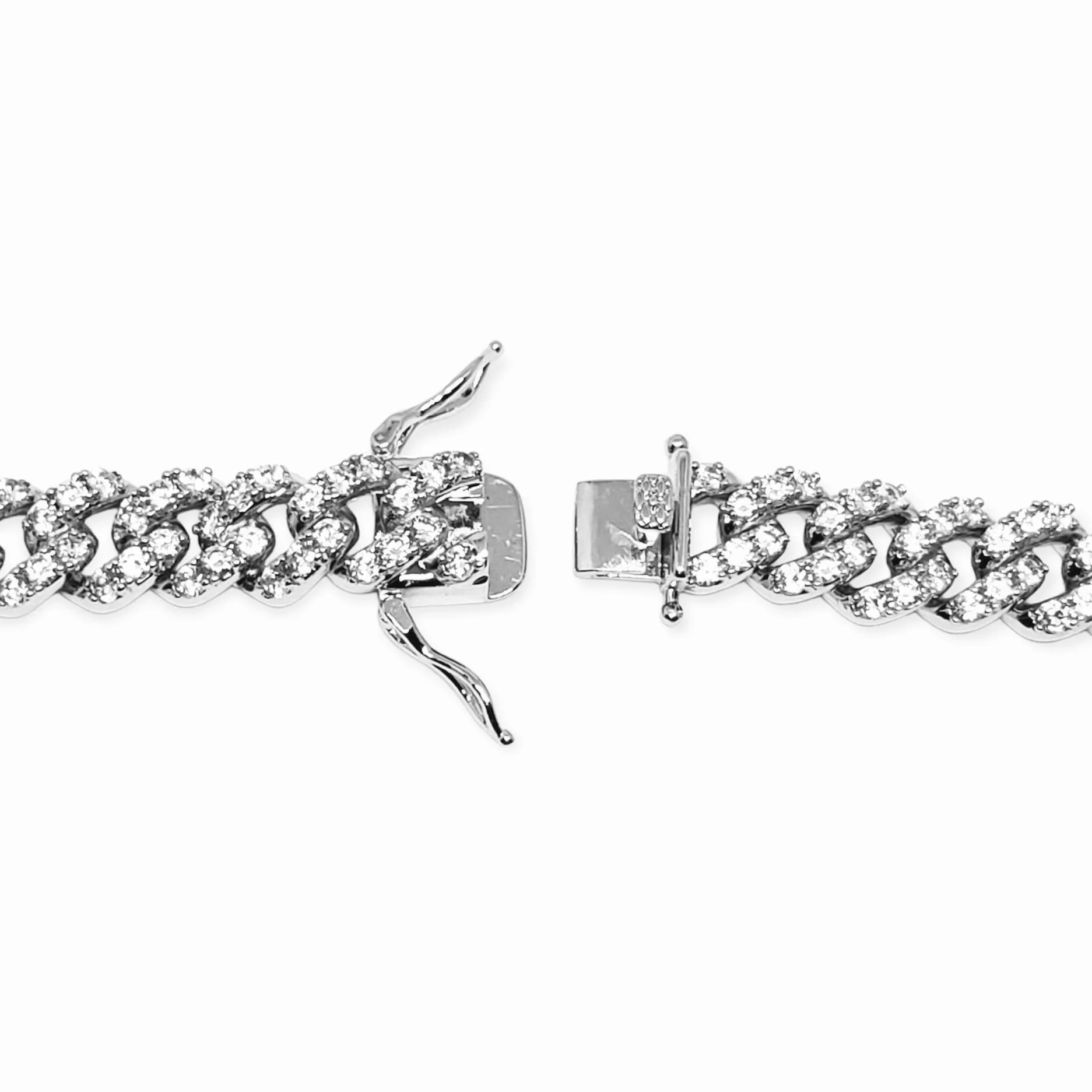 Diamond Frost Iced Cuban Link Necklace