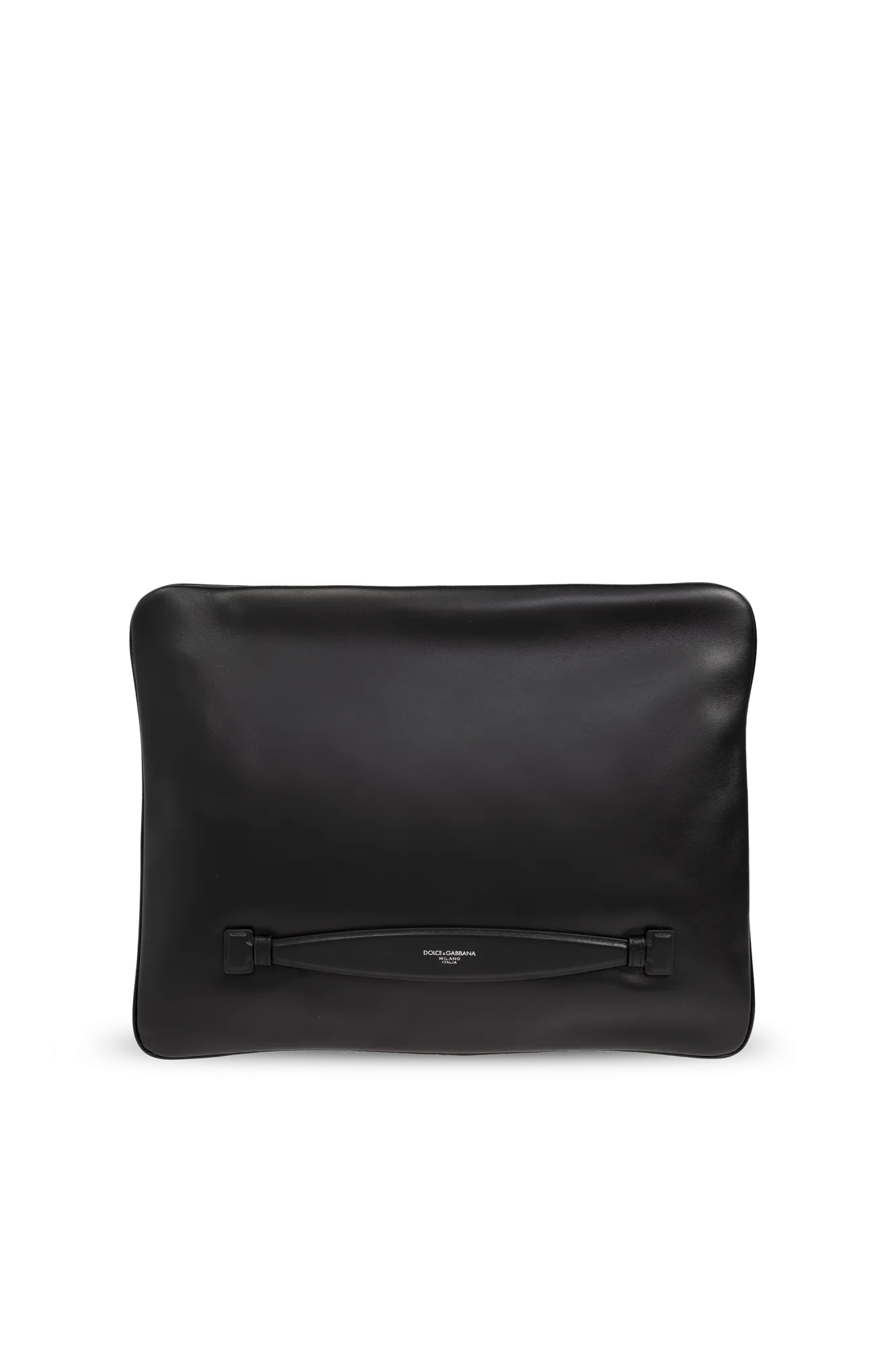 Dolce & Gabbana Leather Briefcase in BLACK - UNI