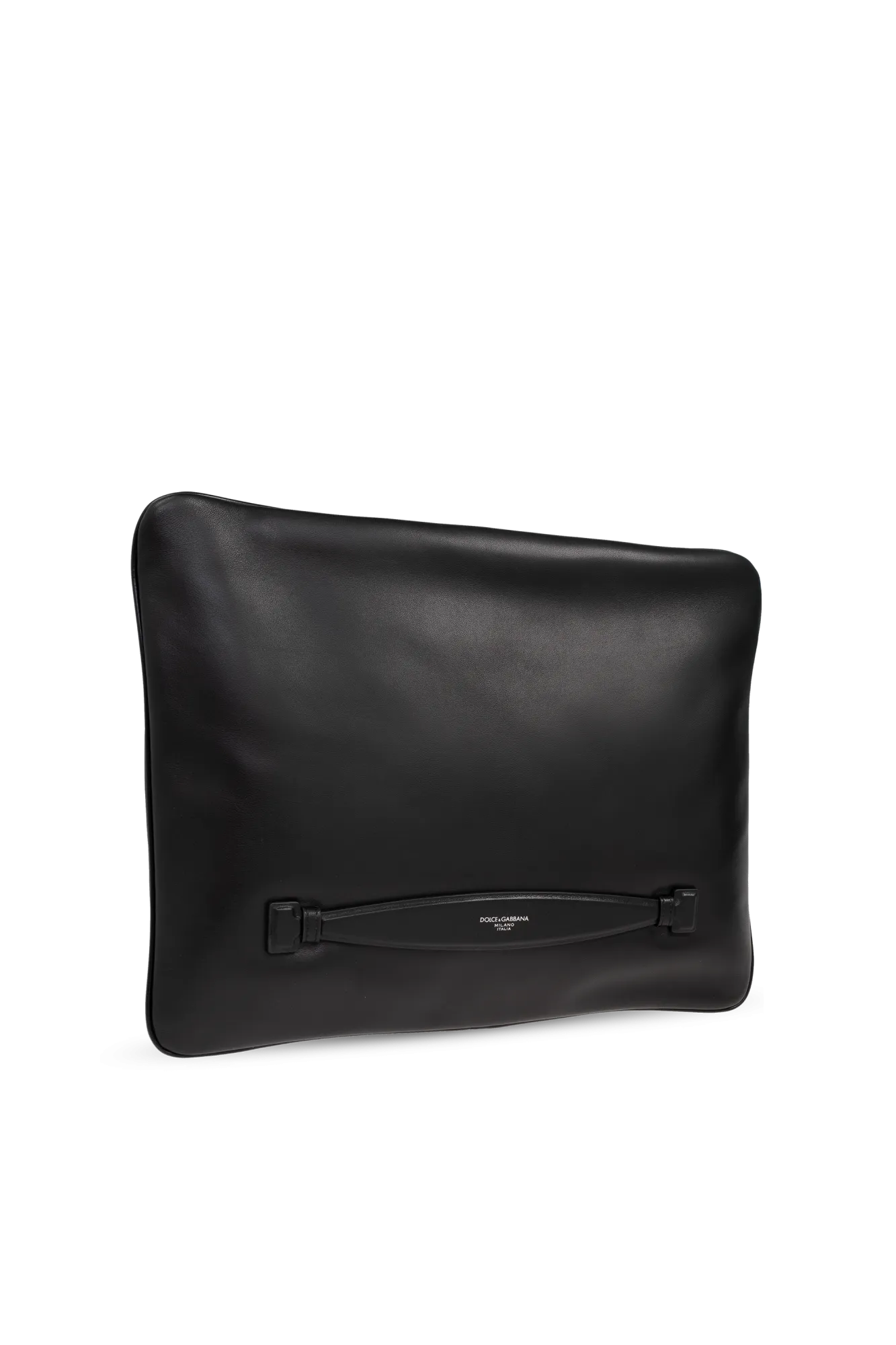 Dolce & Gabbana Leather Briefcase in BLACK - UNI