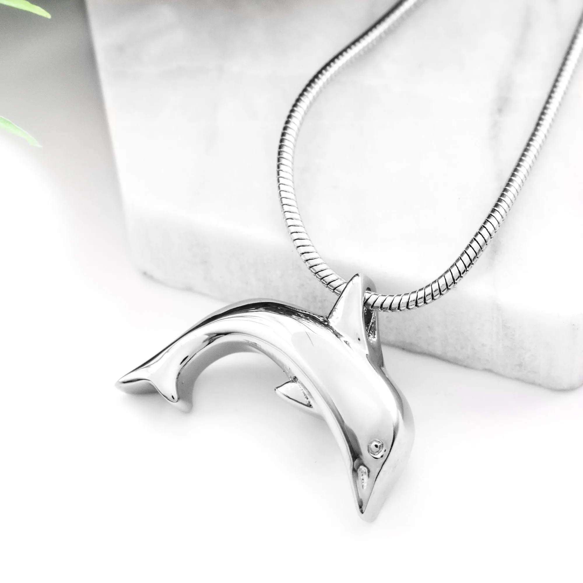 Dolphin Cremation Jewelry
