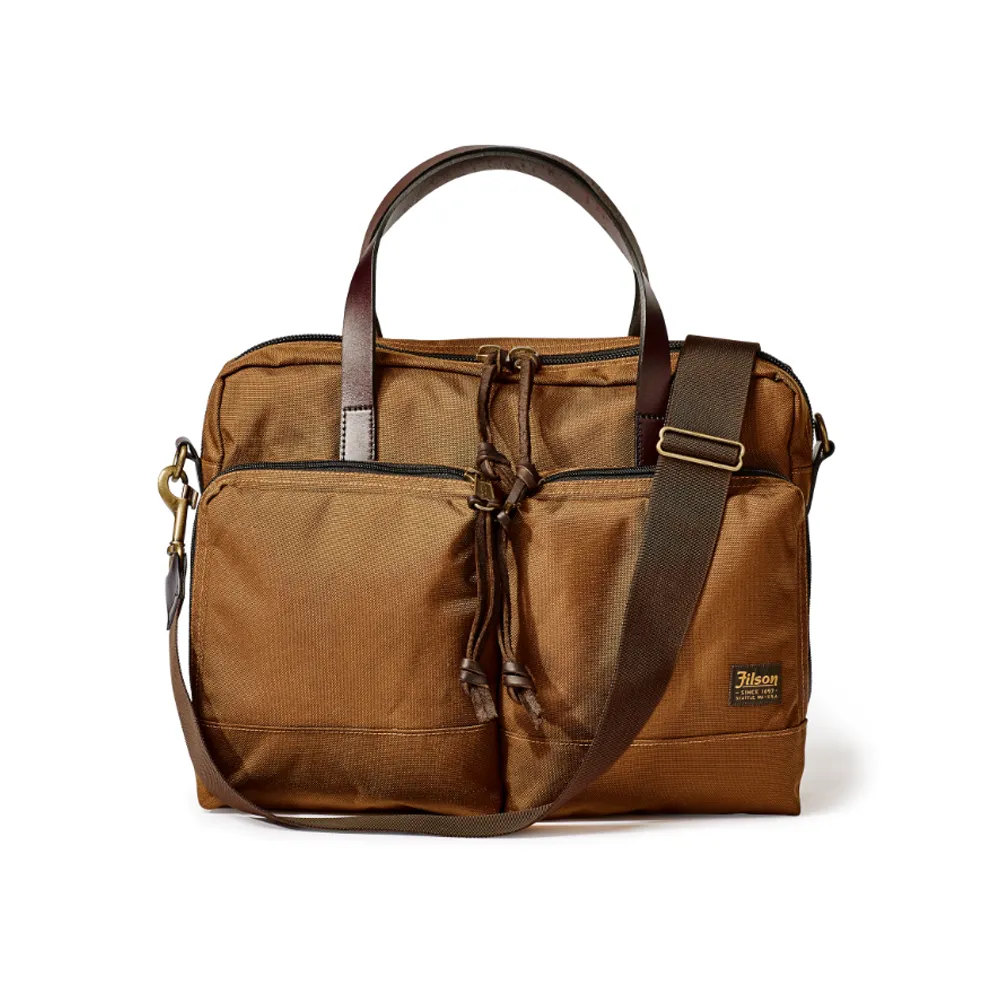 Dryden Briefcase | Whiskey