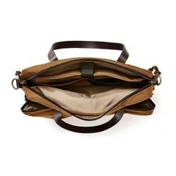 Dryden Briefcase | Whiskey