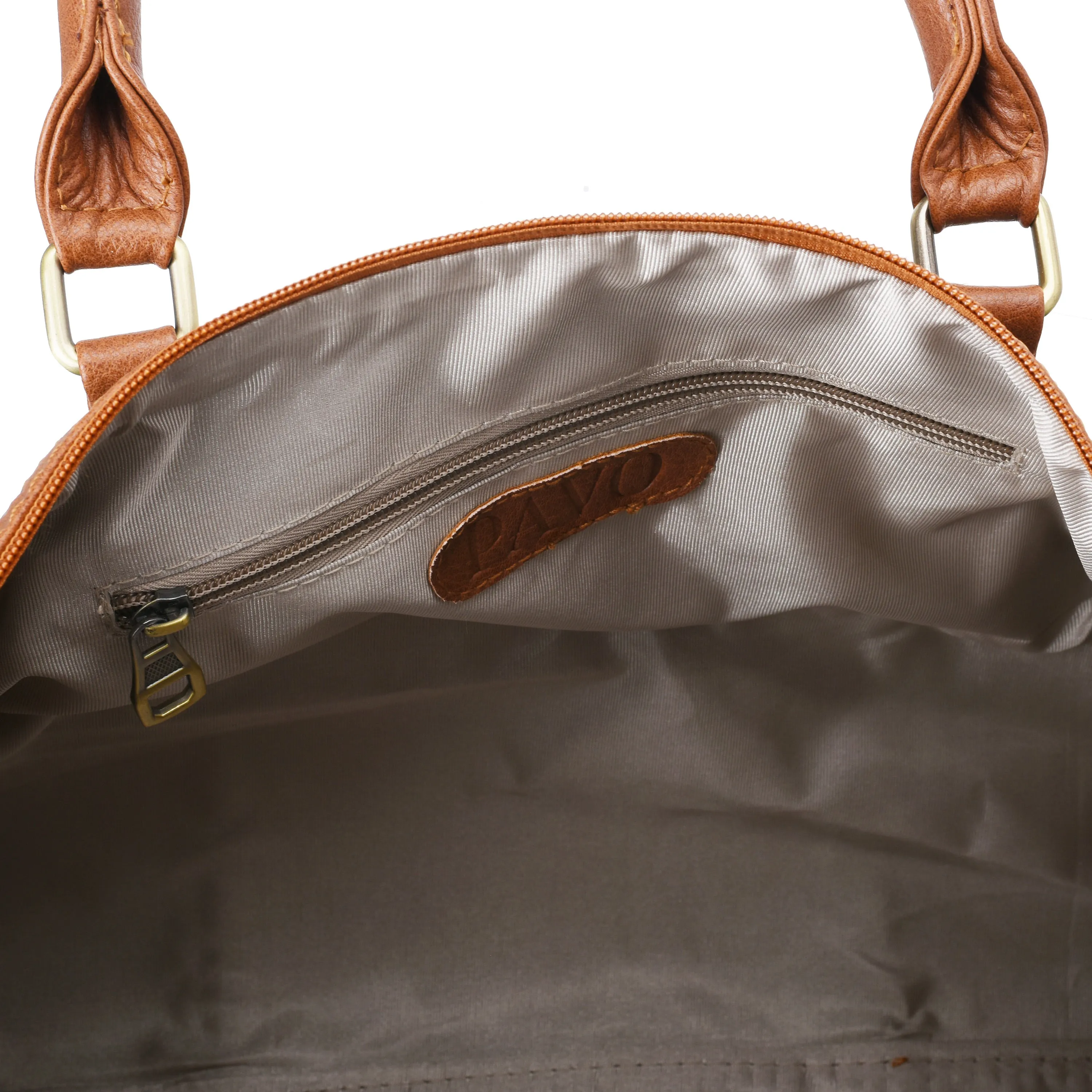 Duffle Bag Leather Brown