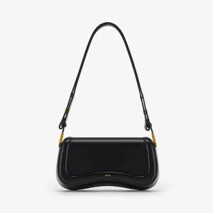 Elegant Crossbody Bag with Sleek Minimalist Design Retro Underarm Saddle Handbag