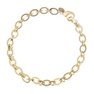 Enamel Chunky Chain Necklace