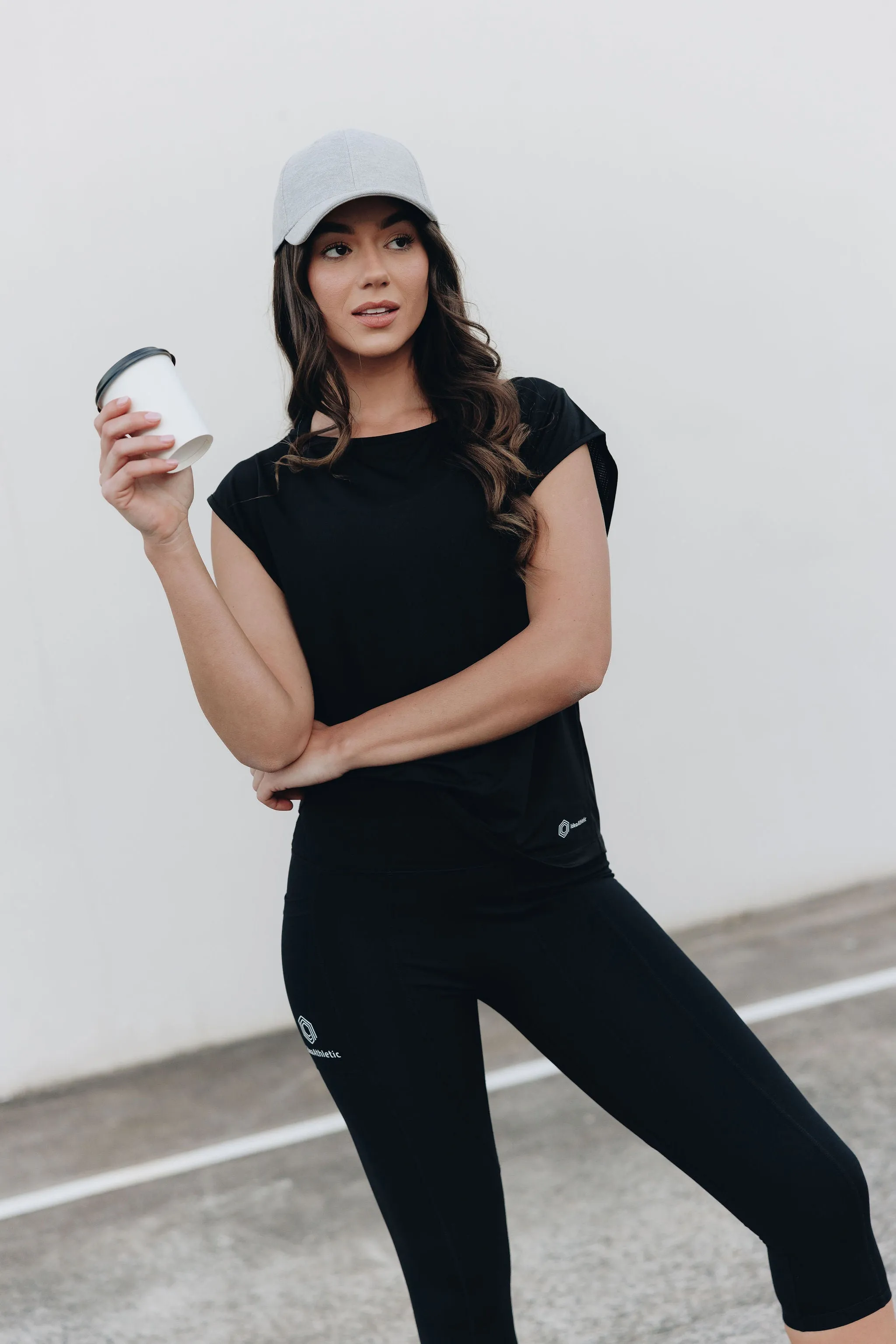 Essential Lightweight Workout Tee - Black