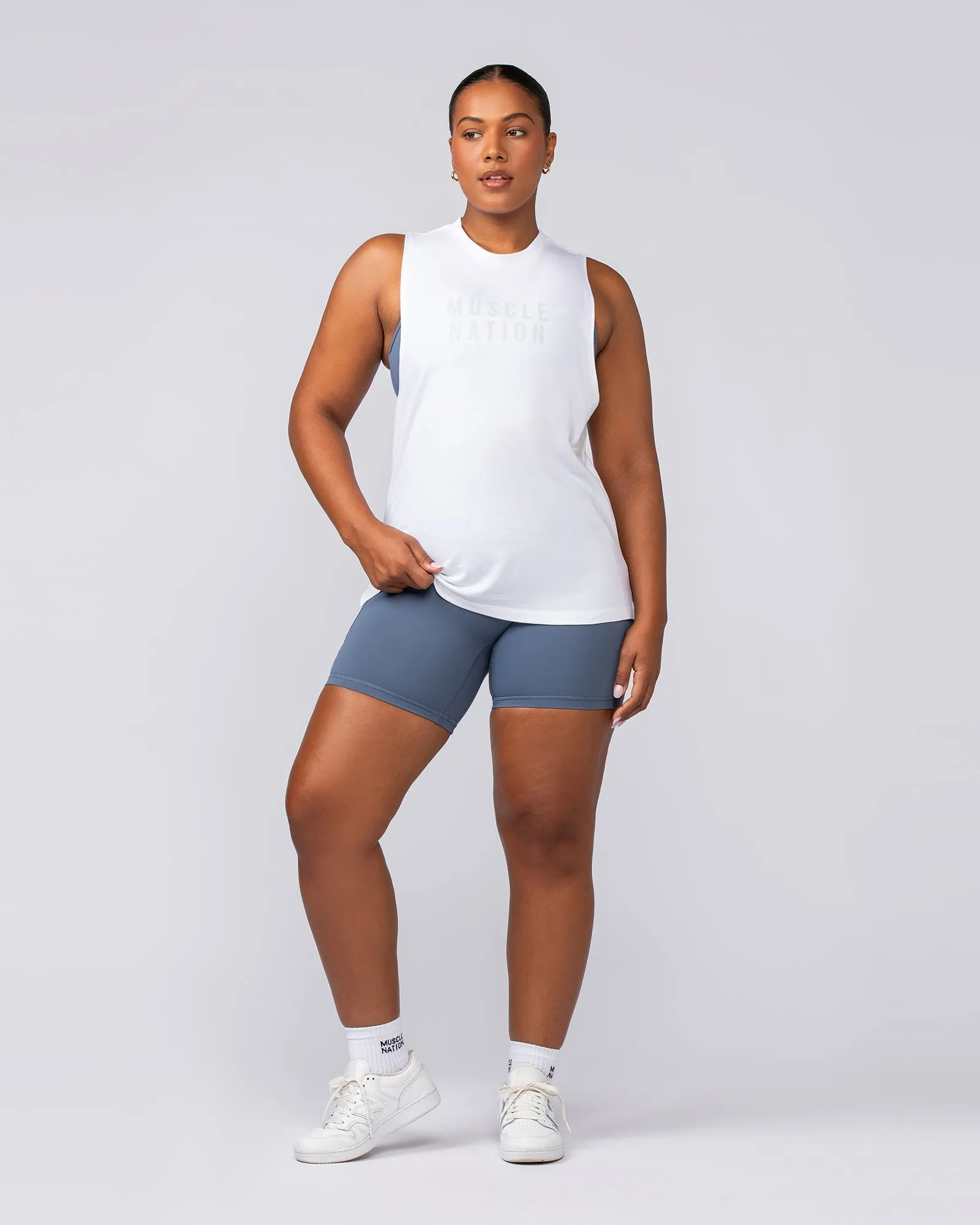 Essential Training Tank - White