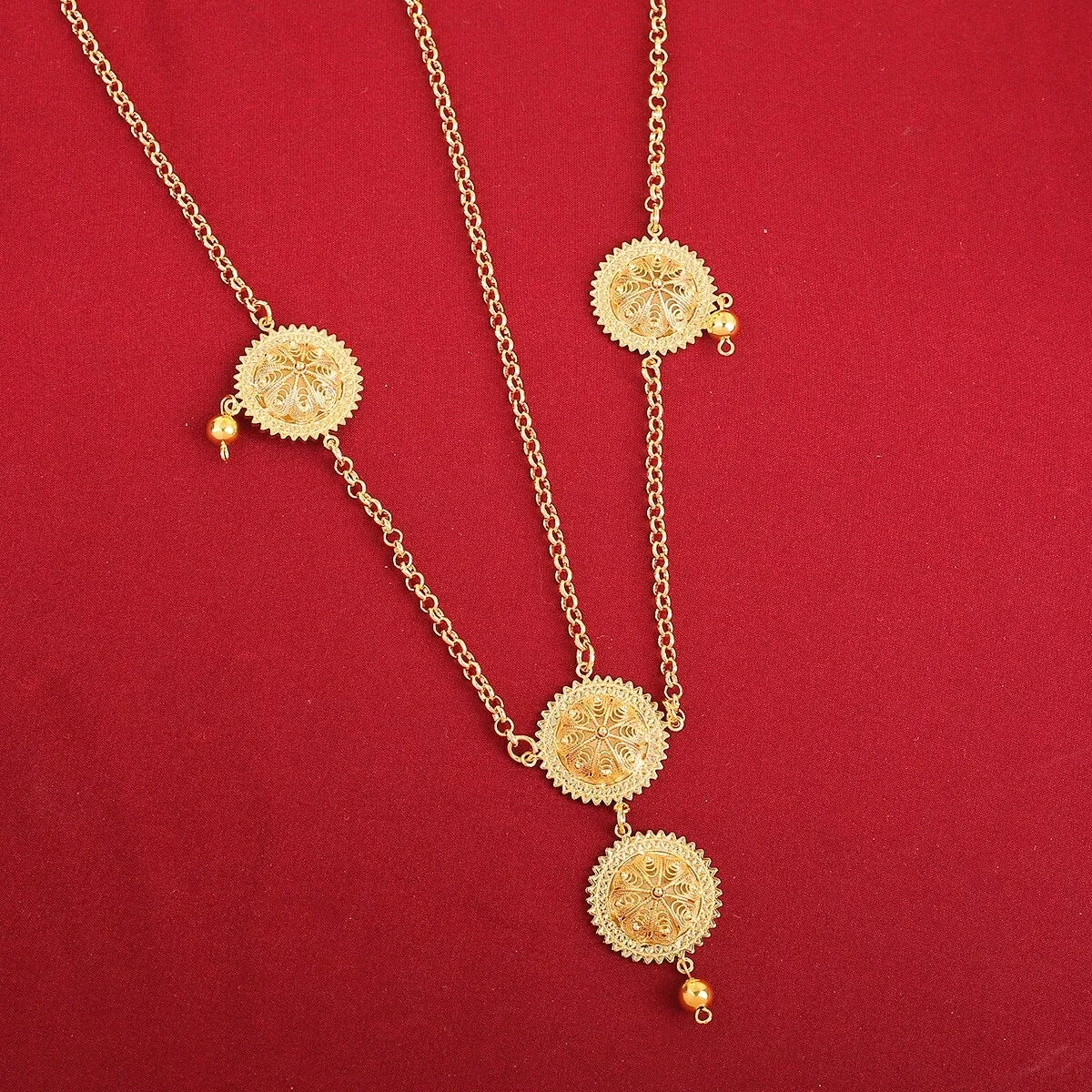 Ethiopian Jewelry Hair Chain