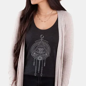 Eye of Providence - Women's Triblend Racerback Tank