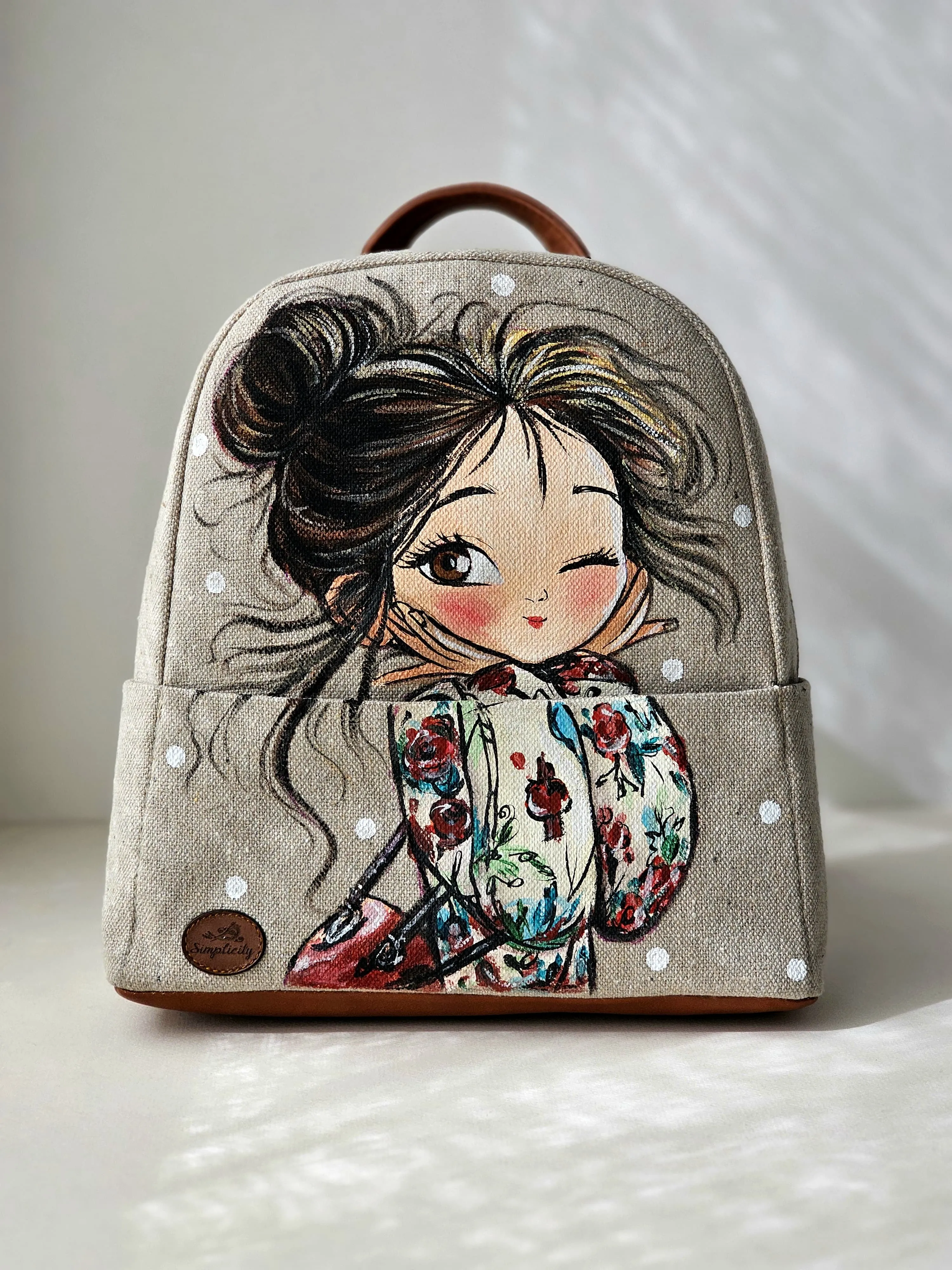 Fabric Medium Backpack