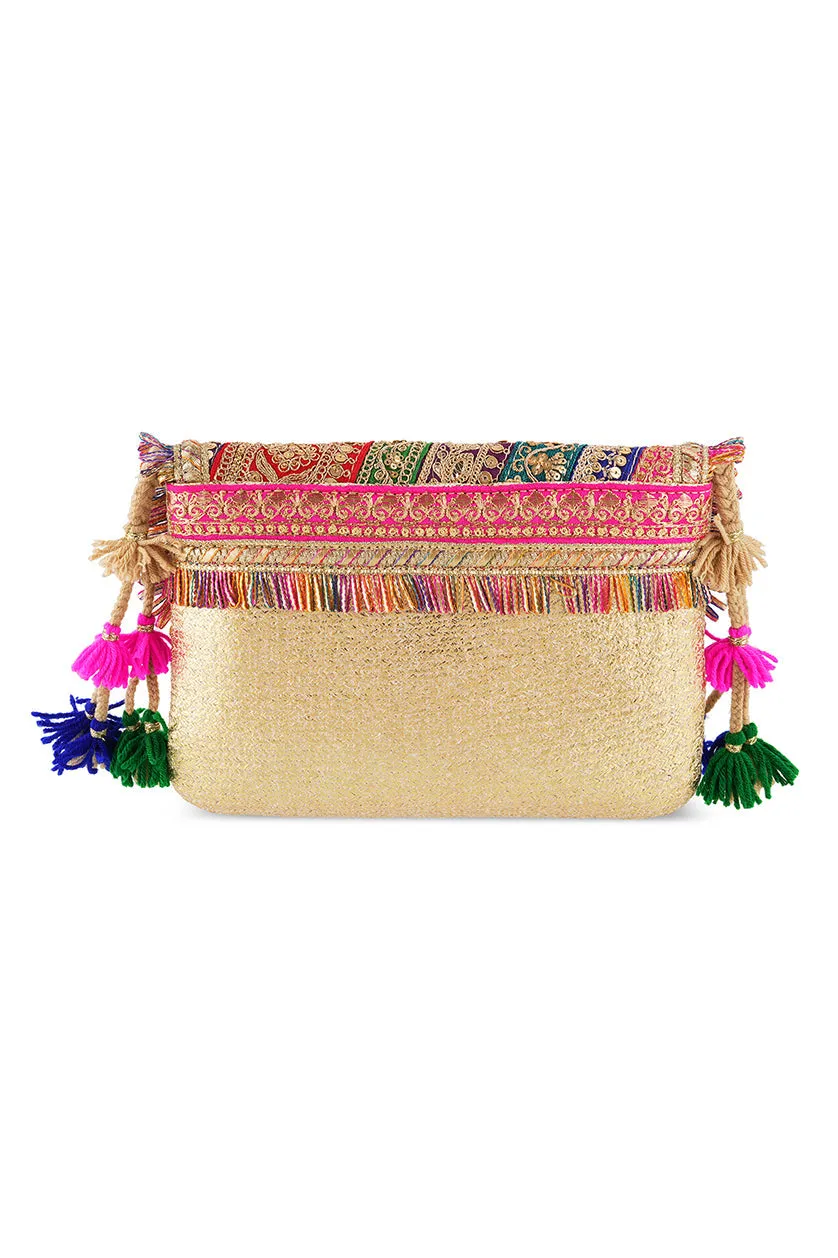 Festive Vee Border Bags Pastel