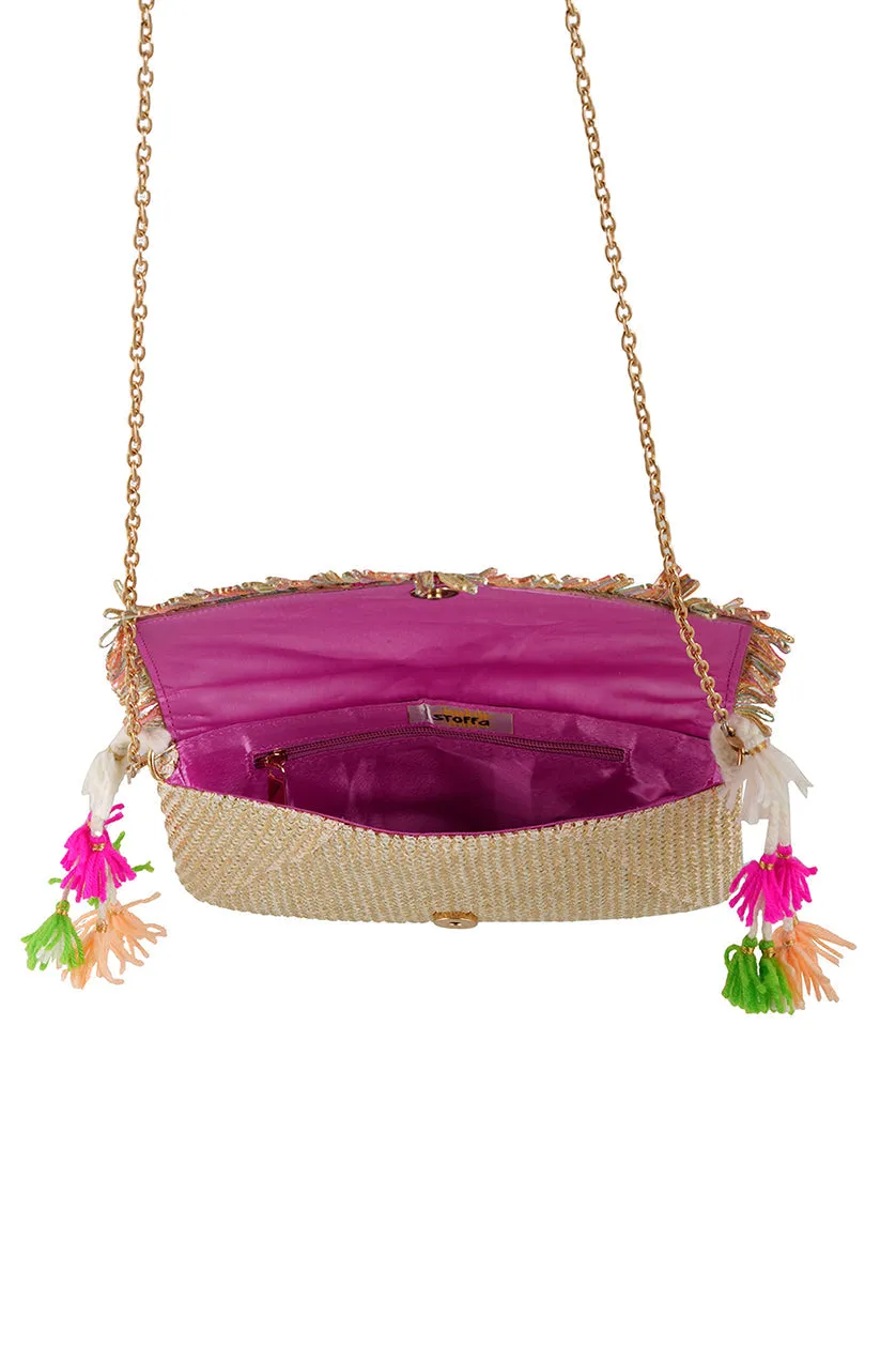 Festive Vee Border Bags Pastel
