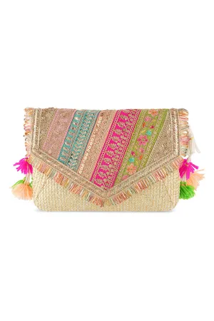 Festive Vee Border Bags Pastel