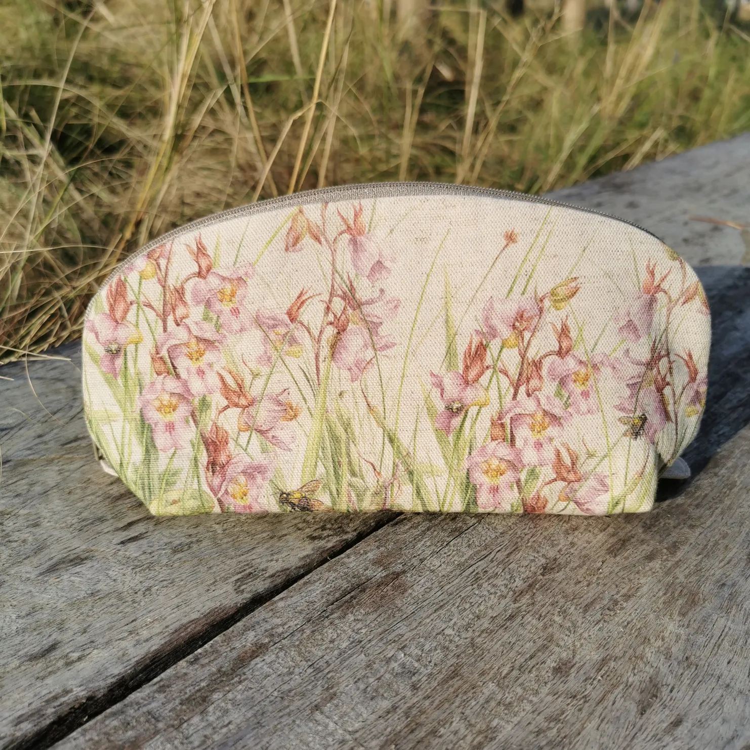 Field of Orchids Clutch Bag