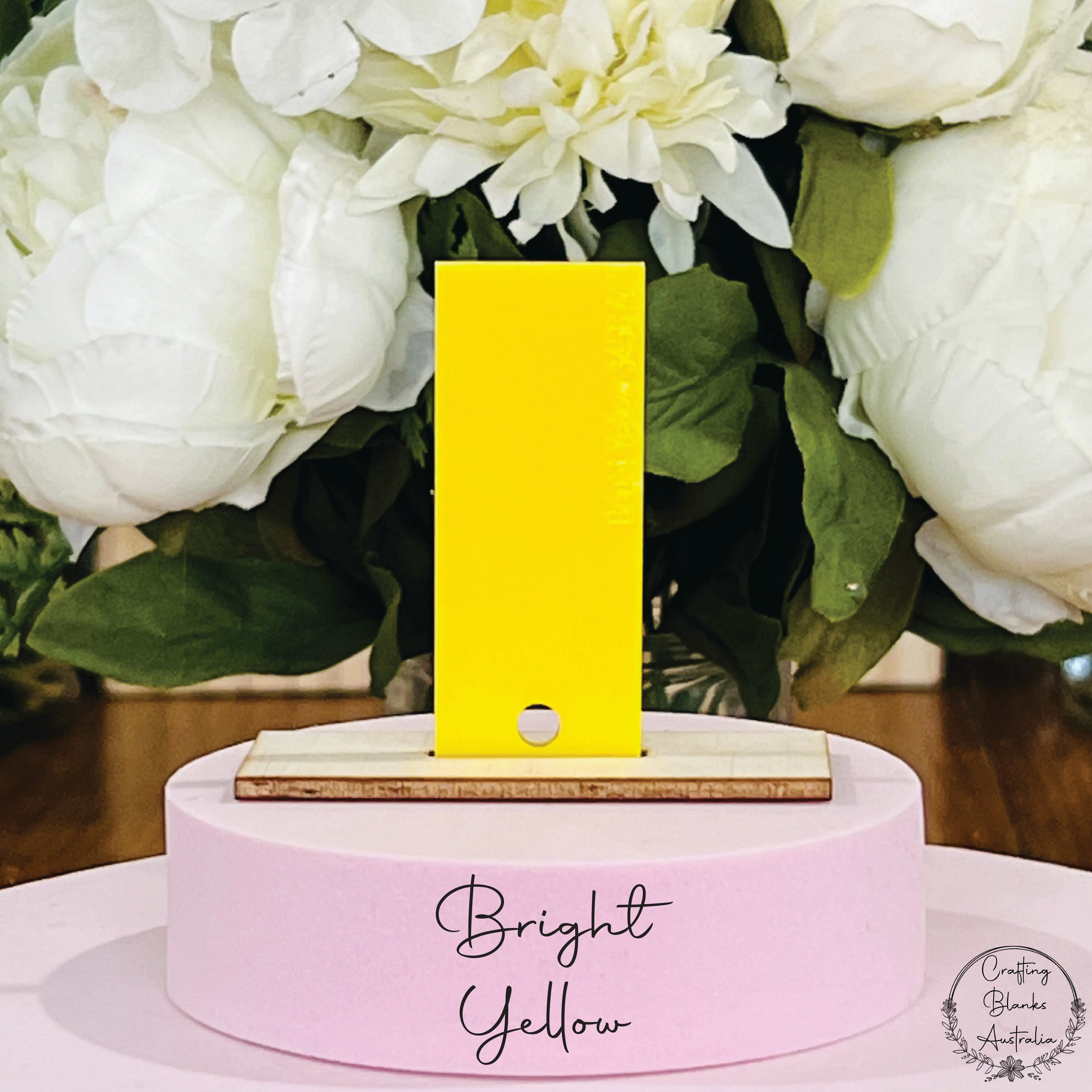 Flower • Arch Blank Tag • 30mm x 60mm