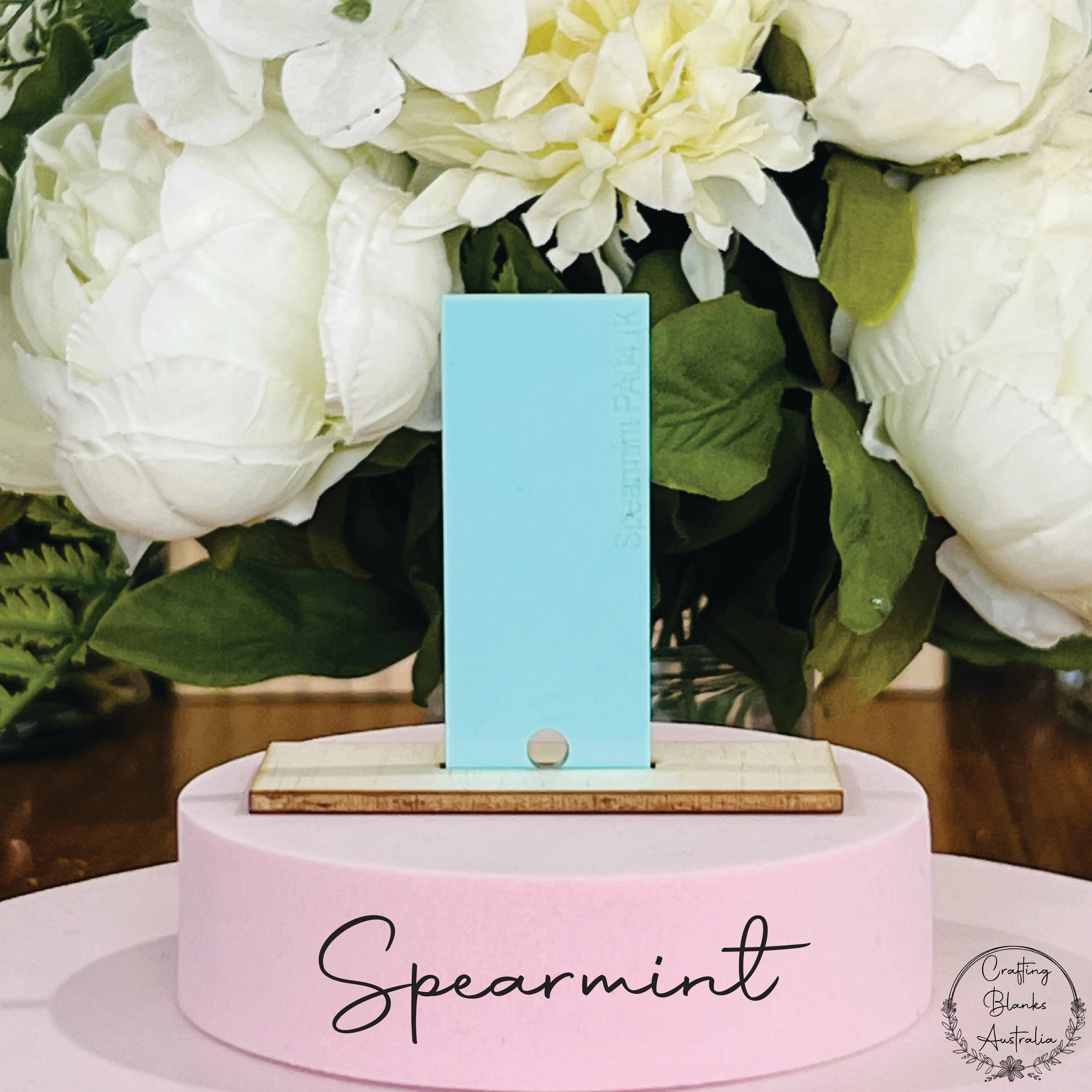 Flower • Arch Blank Tag • 30mm x 60mm