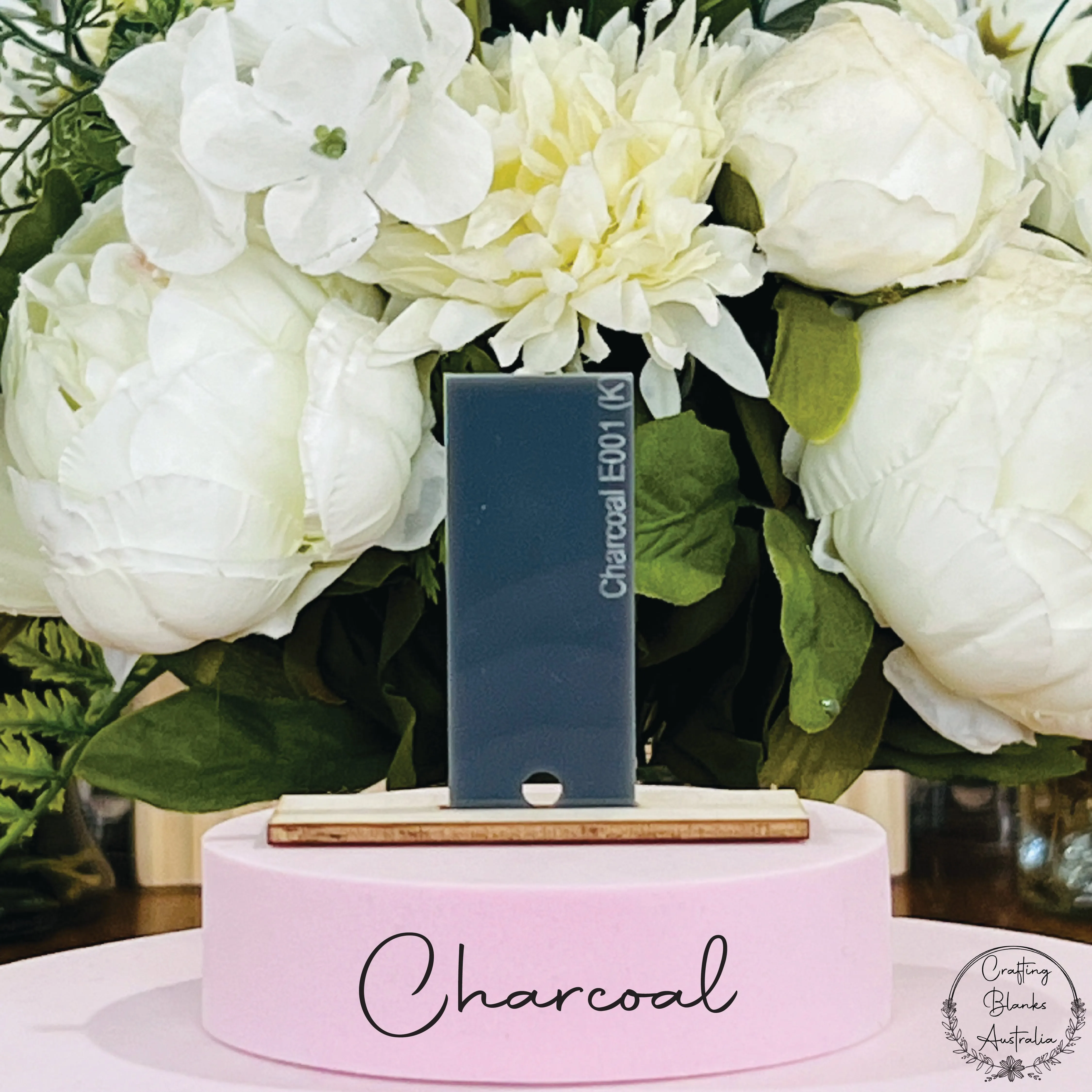 Flower • Arch Blank Tag • 30mm x 60mm