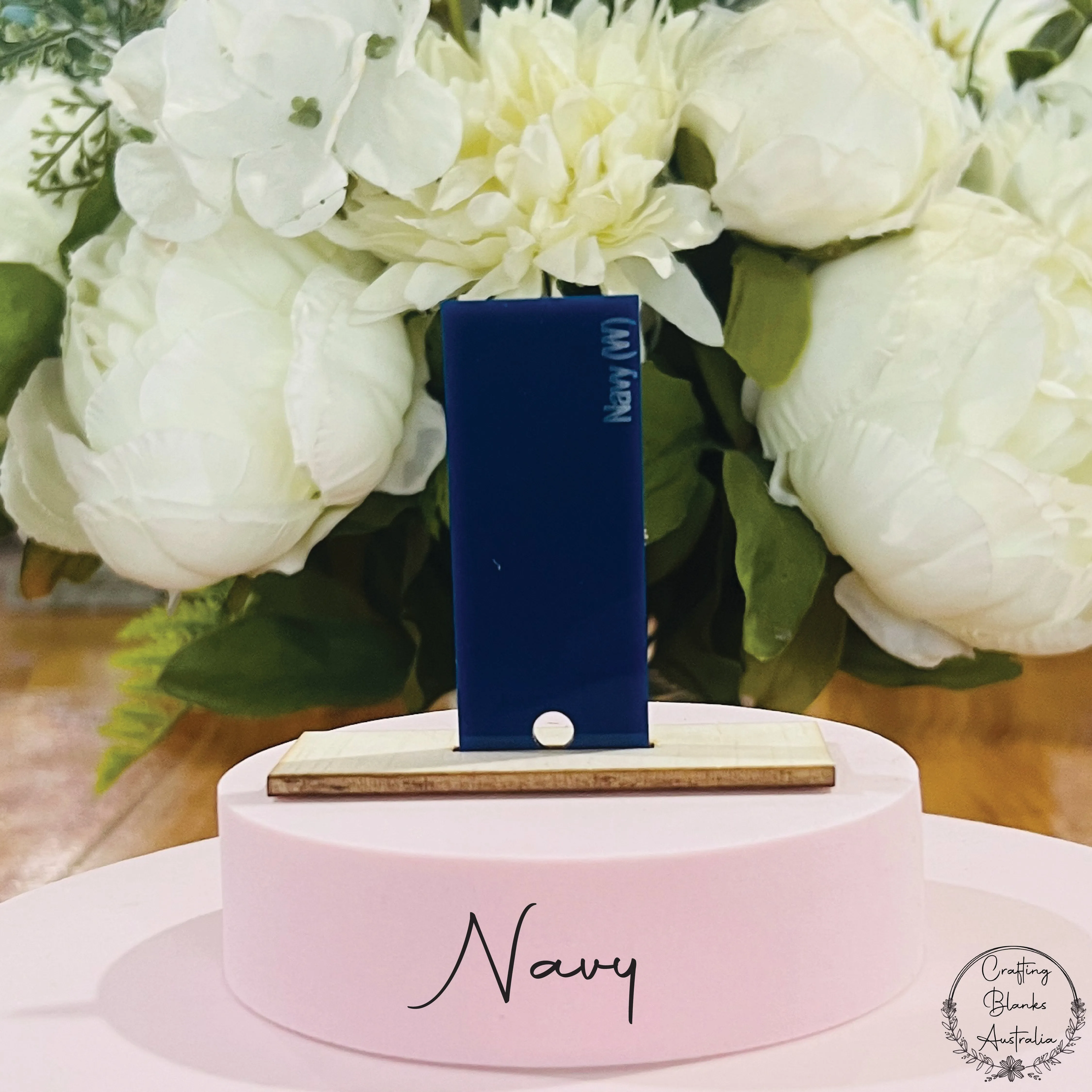 Flower • Arch Blank Tag • 30mm x 60mm