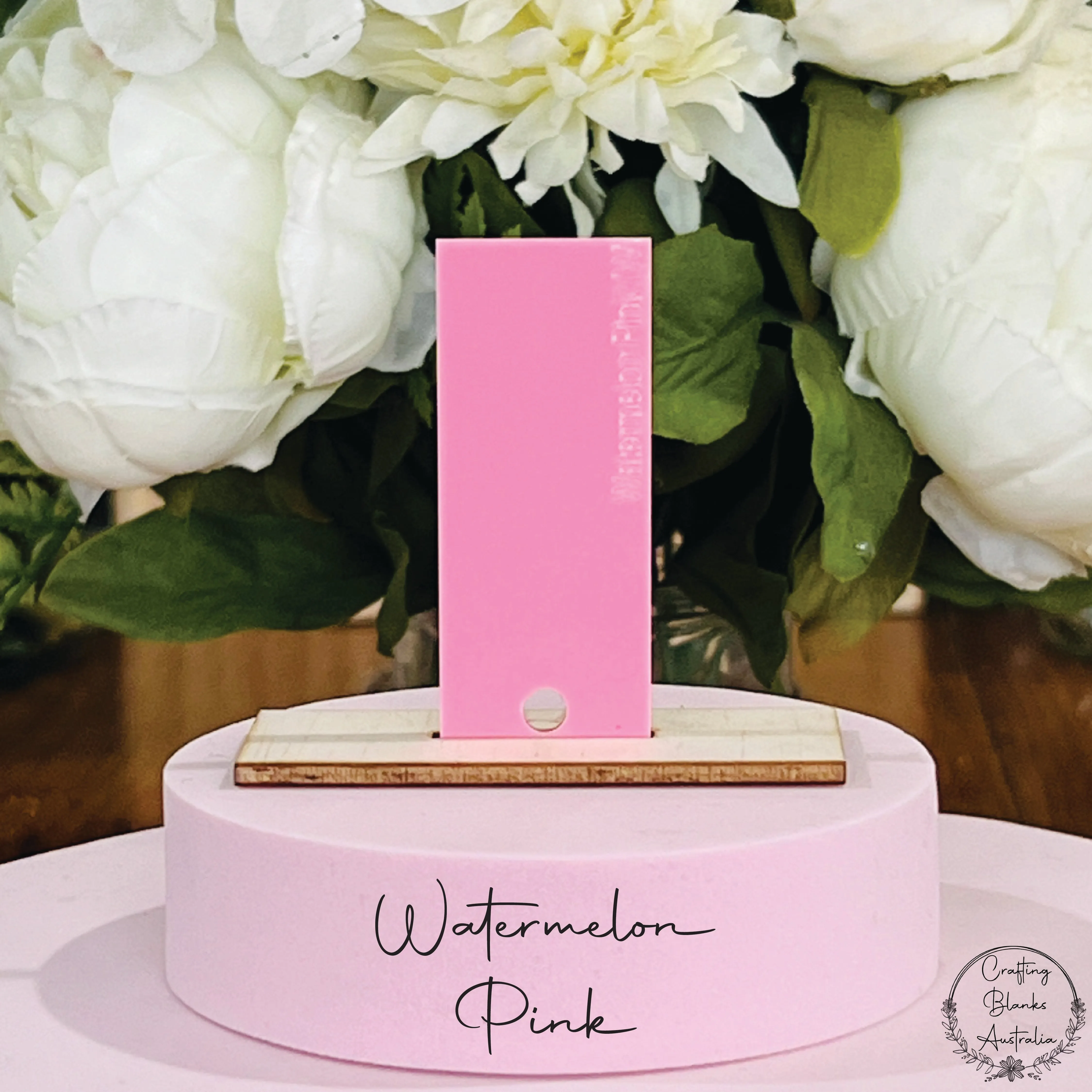 Flower • Arch Blank Tag • 30mm x 60mm