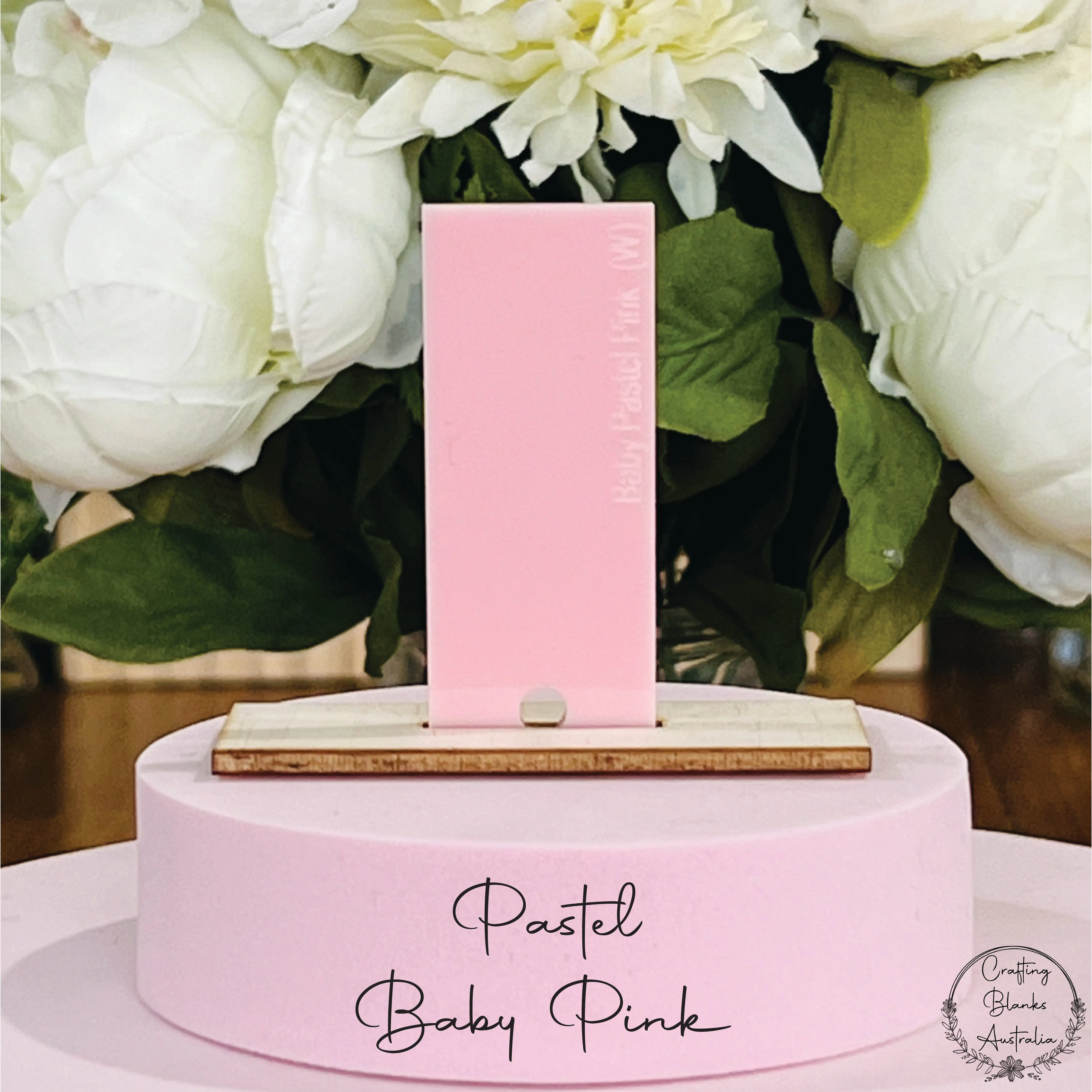 Flower • Arch Blank Tag • 30mm x 60mm