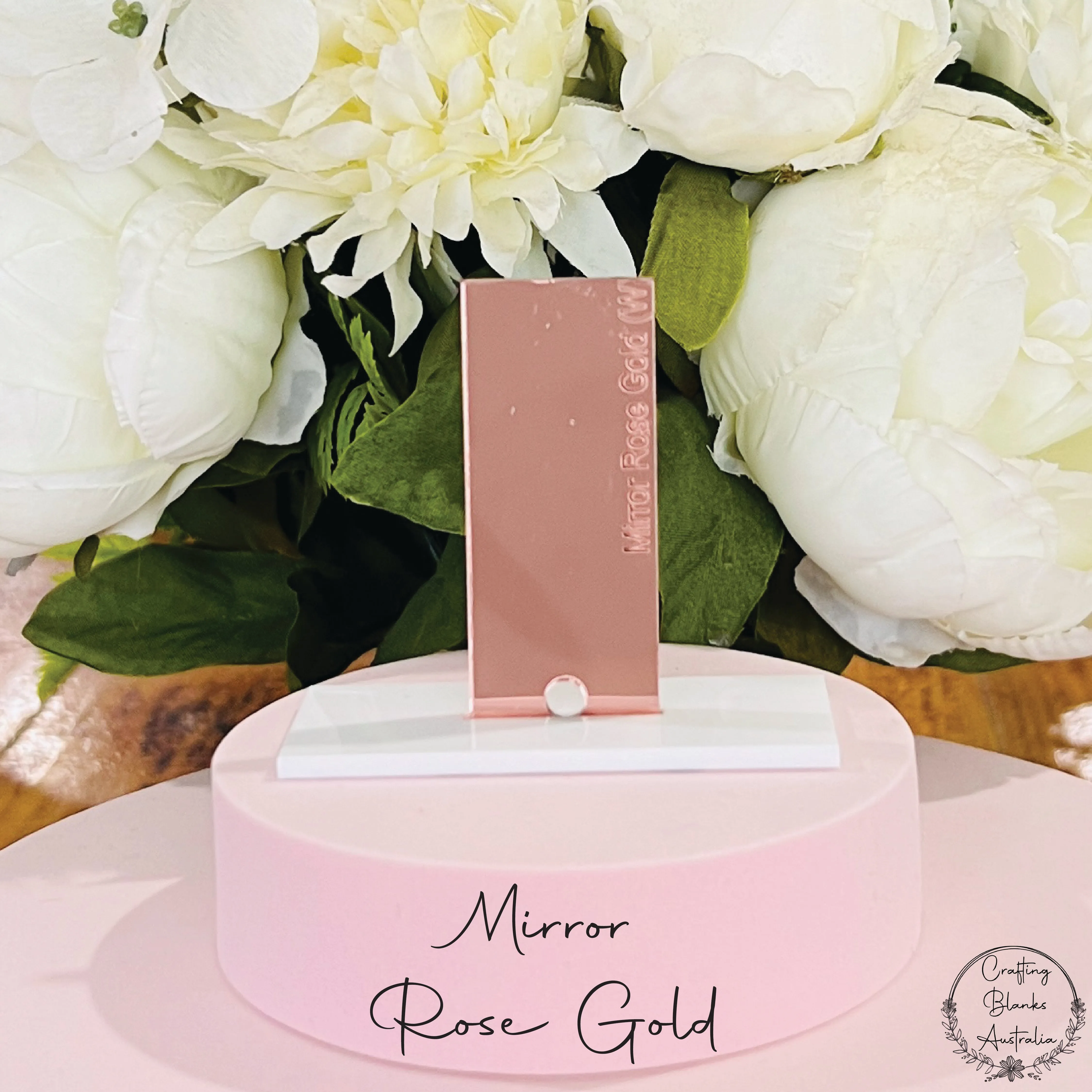 Flower • Arch Blank Tag • 30mm x 60mm