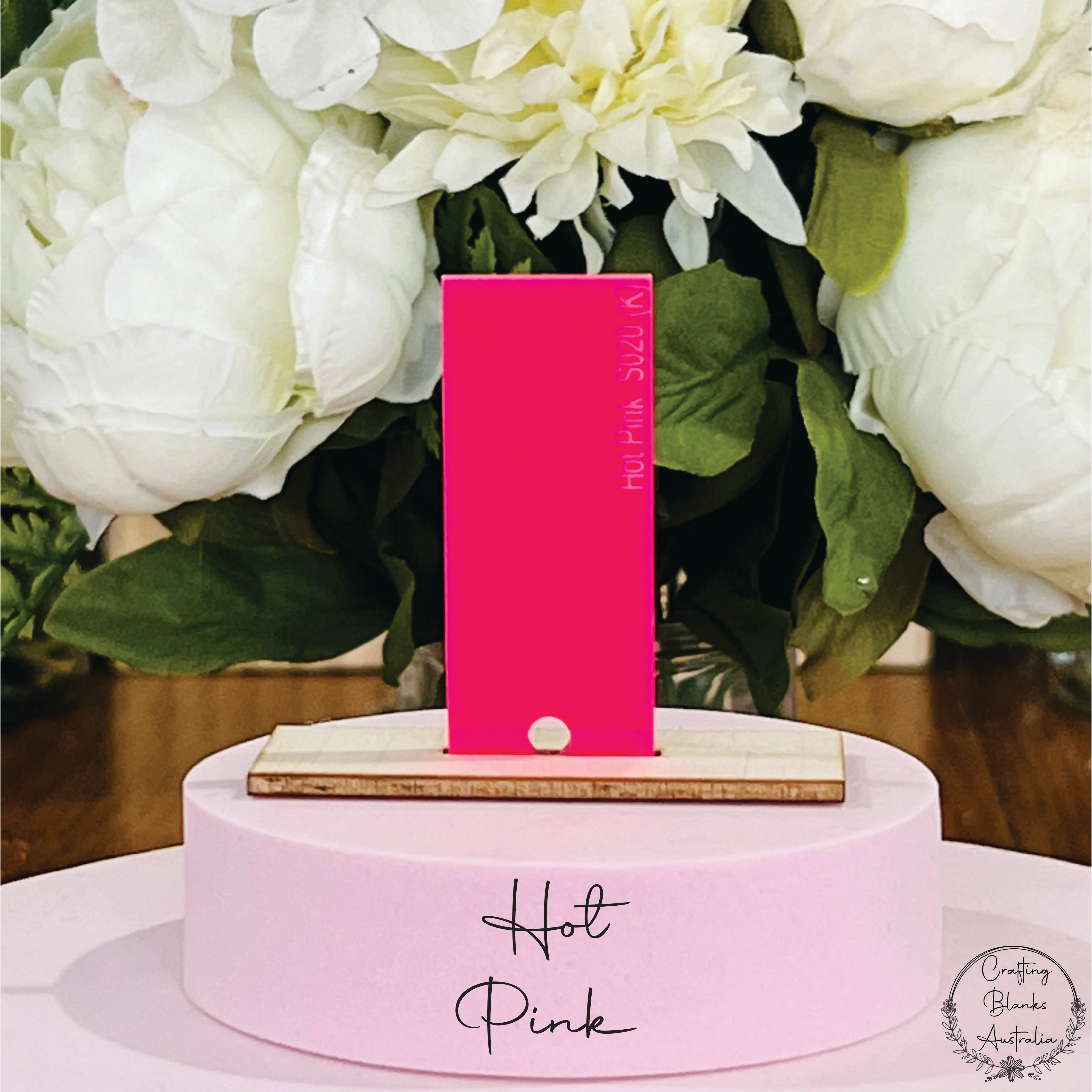 Flower • Arch Blank Tag • 30mm x 60mm