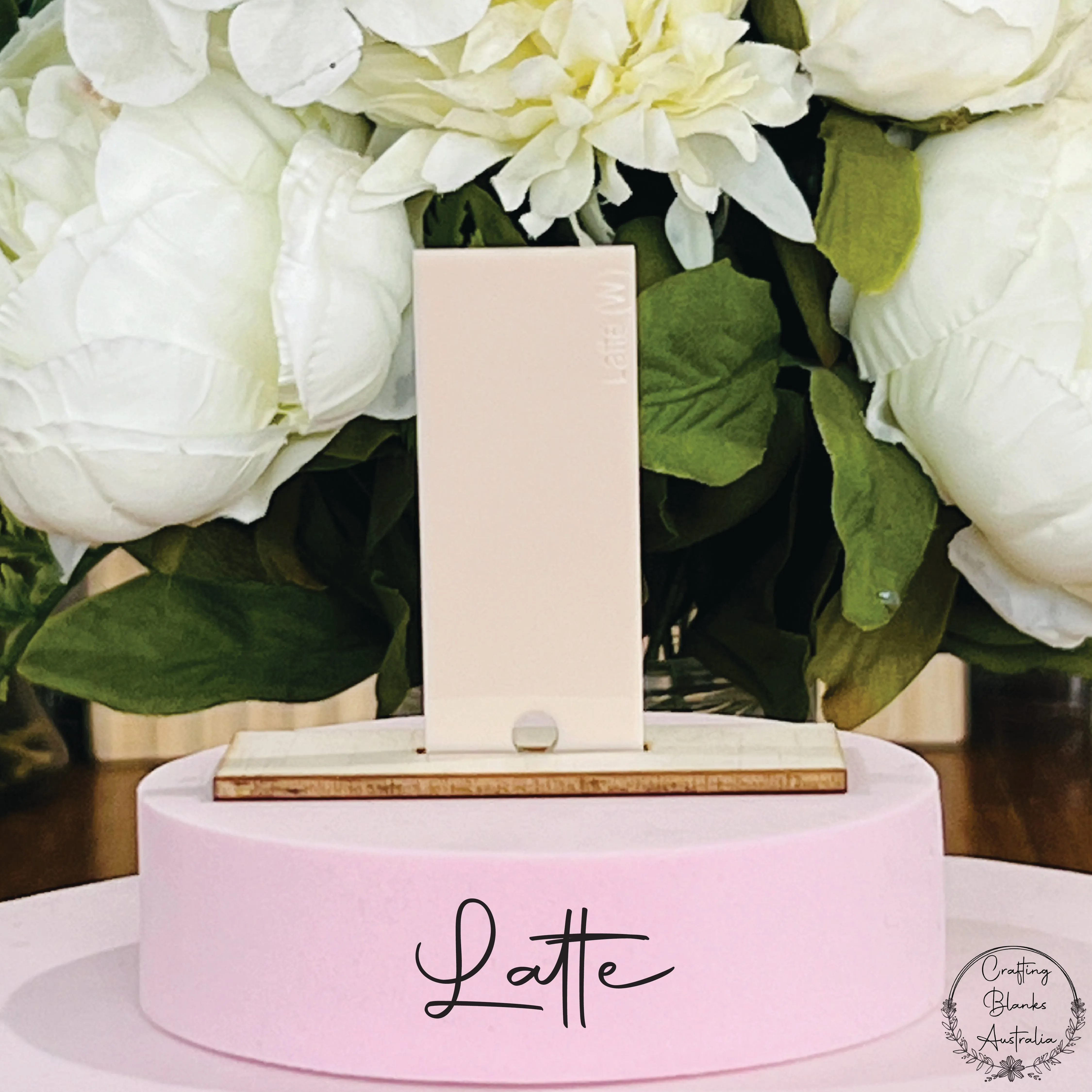 Flower • Arch Blank Tag • 30mm x 60mm