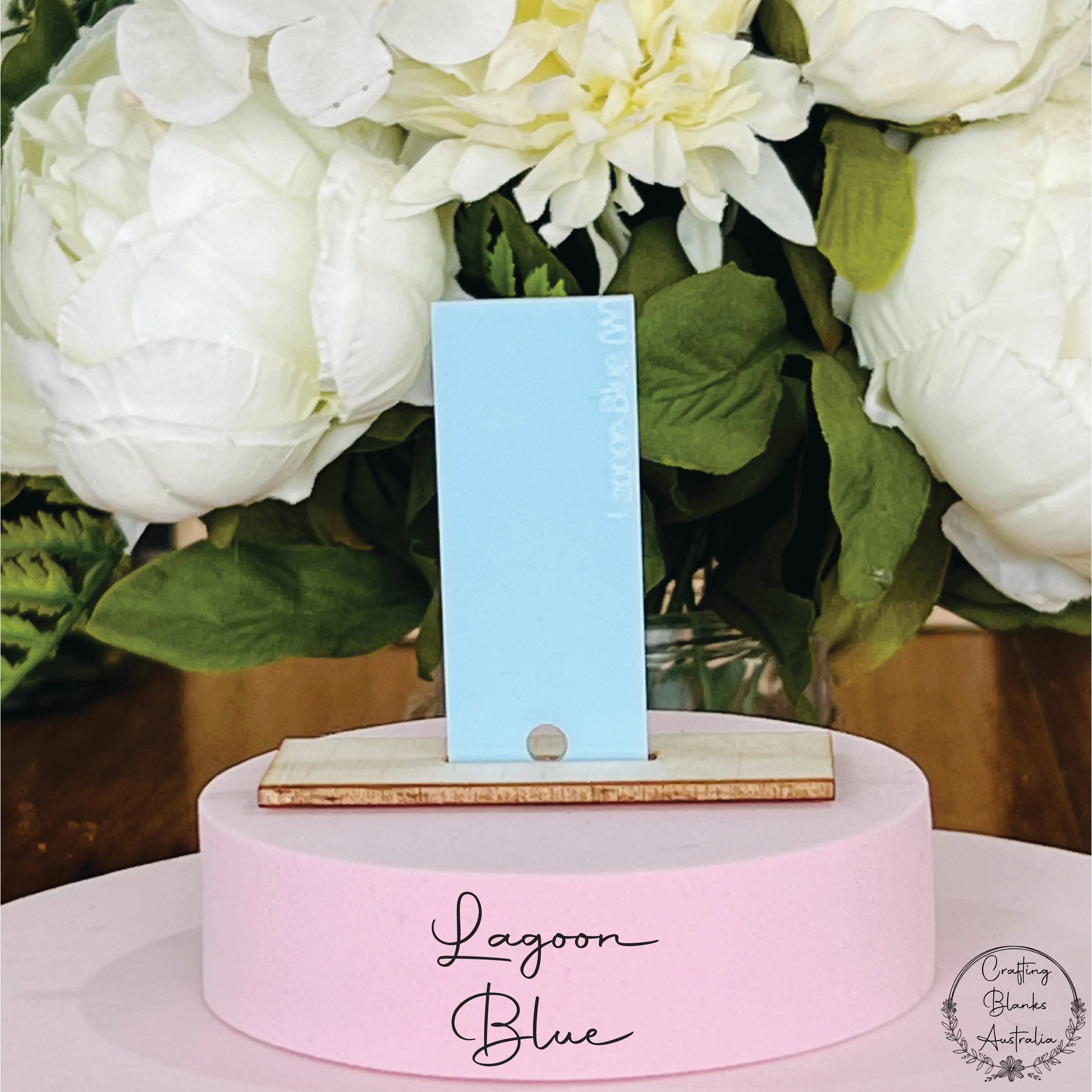 Flower • Arch Blank Tag • 30mm x 60mm