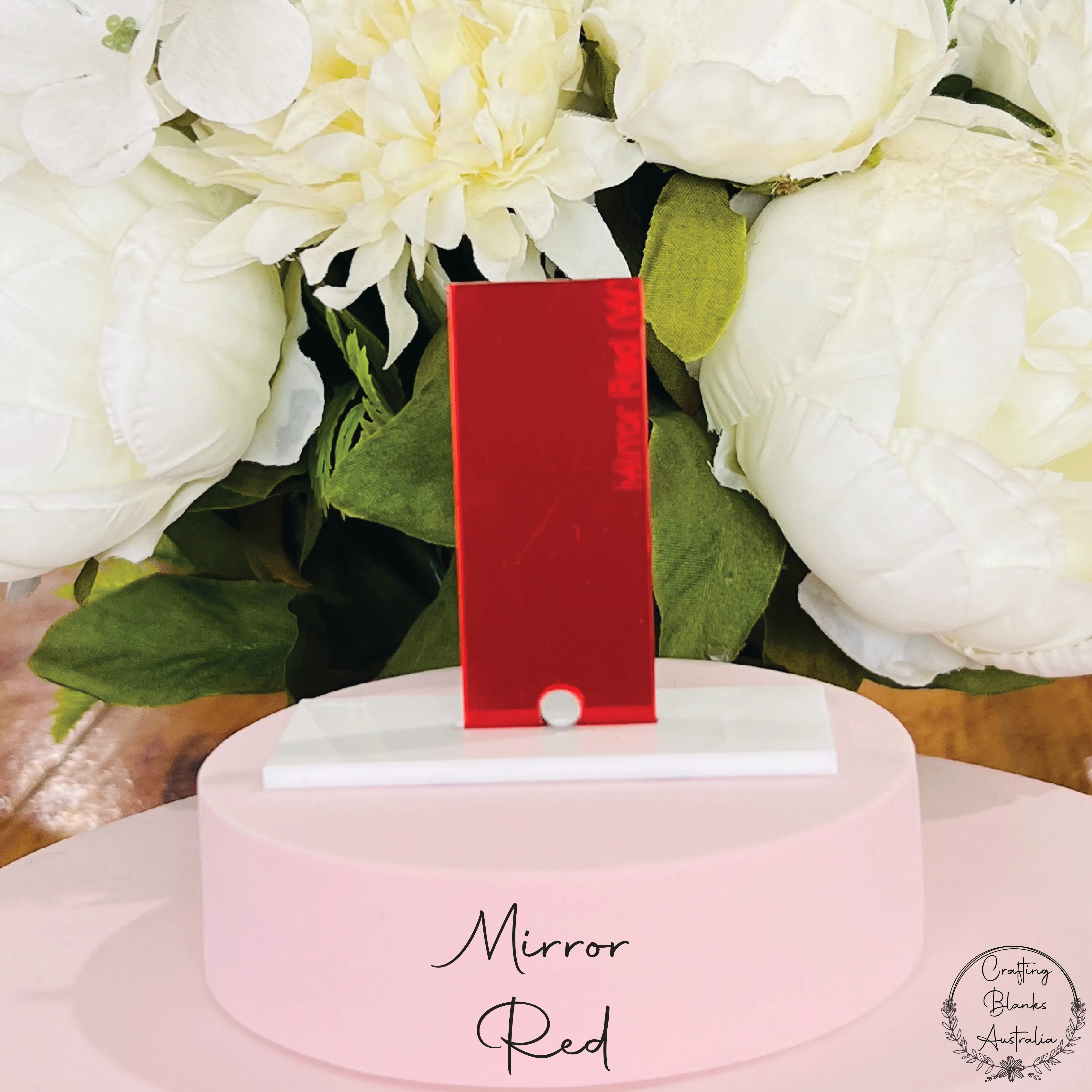 Flower • Arch Blank Tag • 30mm x 60mm