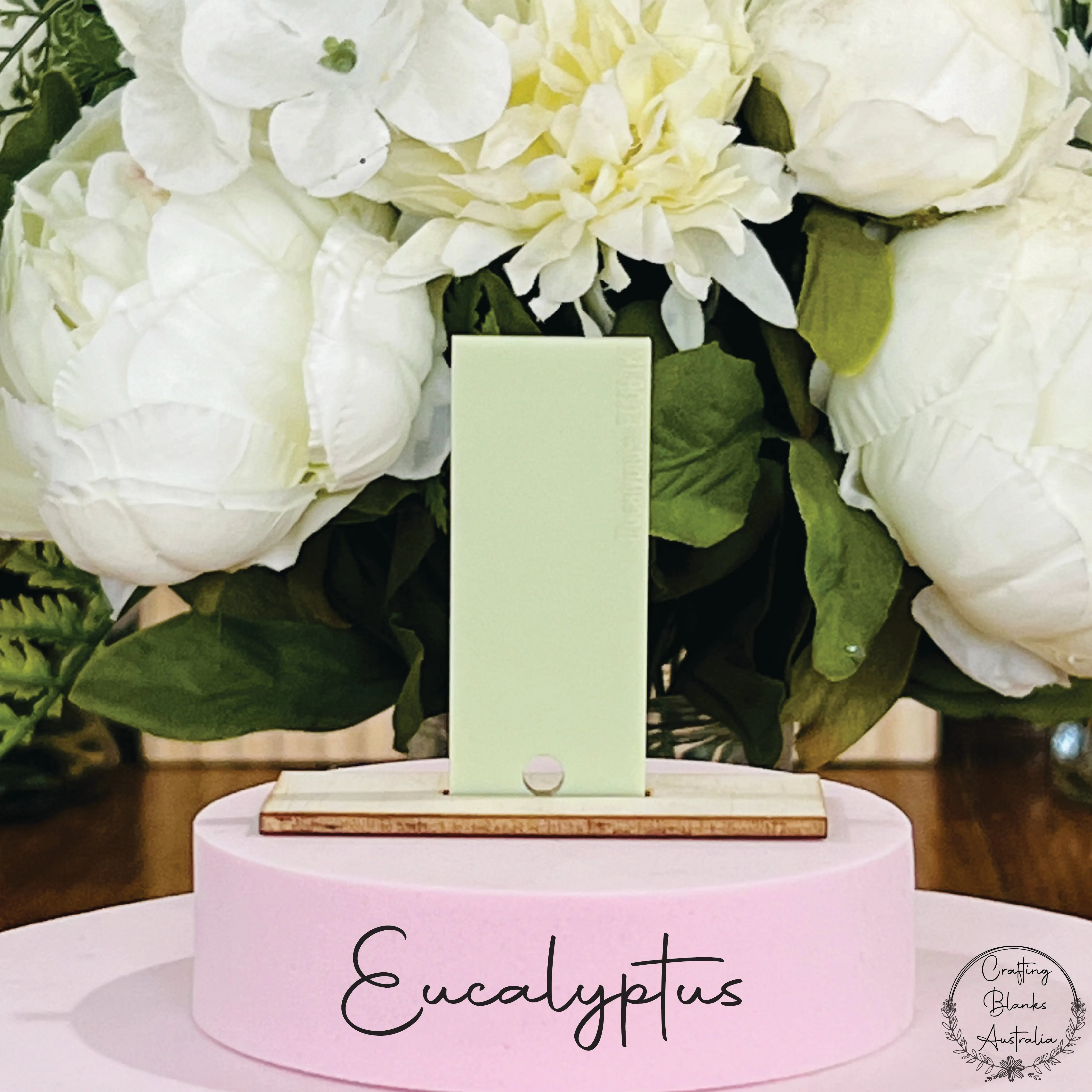 Flower • Arch Blank Tag • 30mm x 60mm