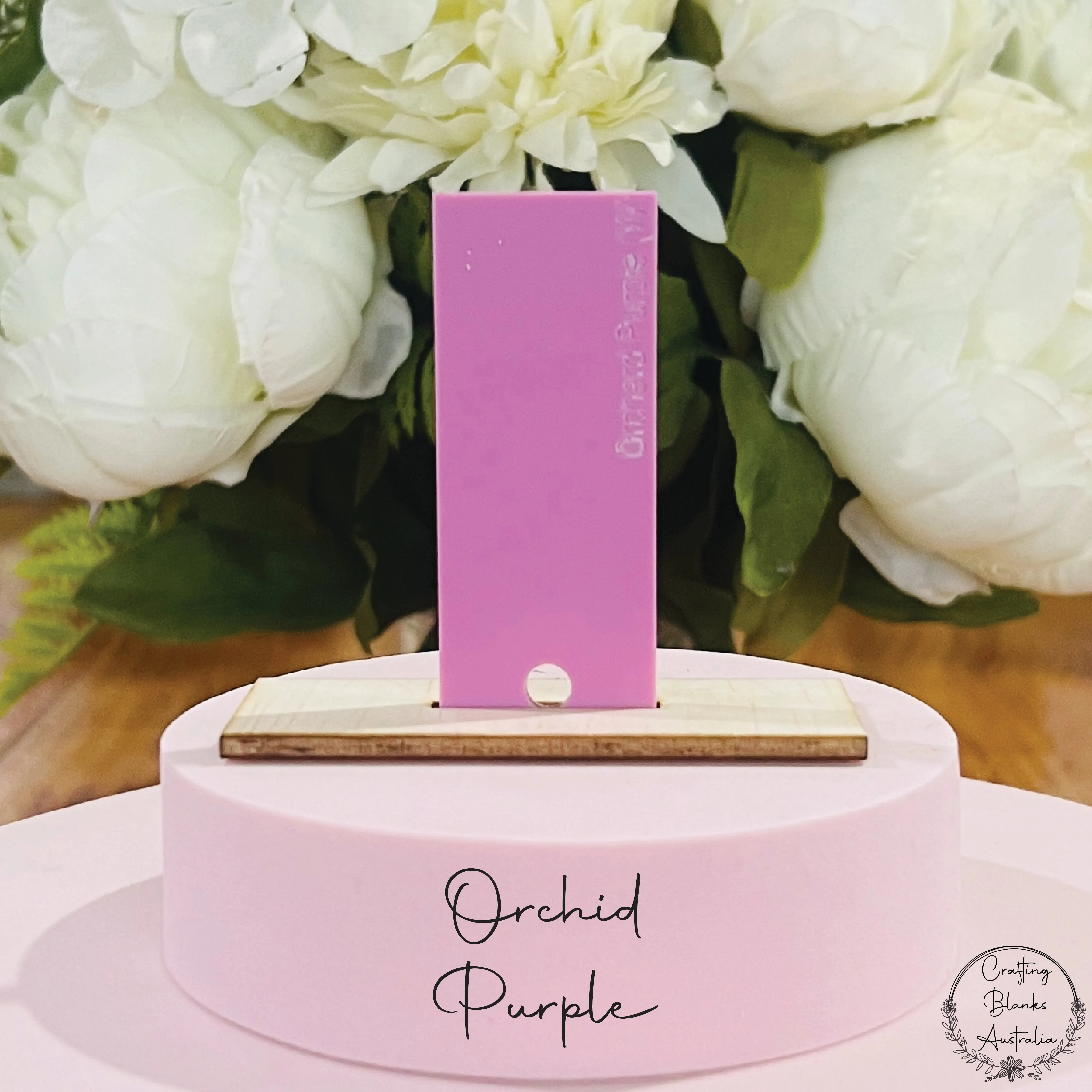 Flower • Arch Blank Tag • 30mm x 60mm