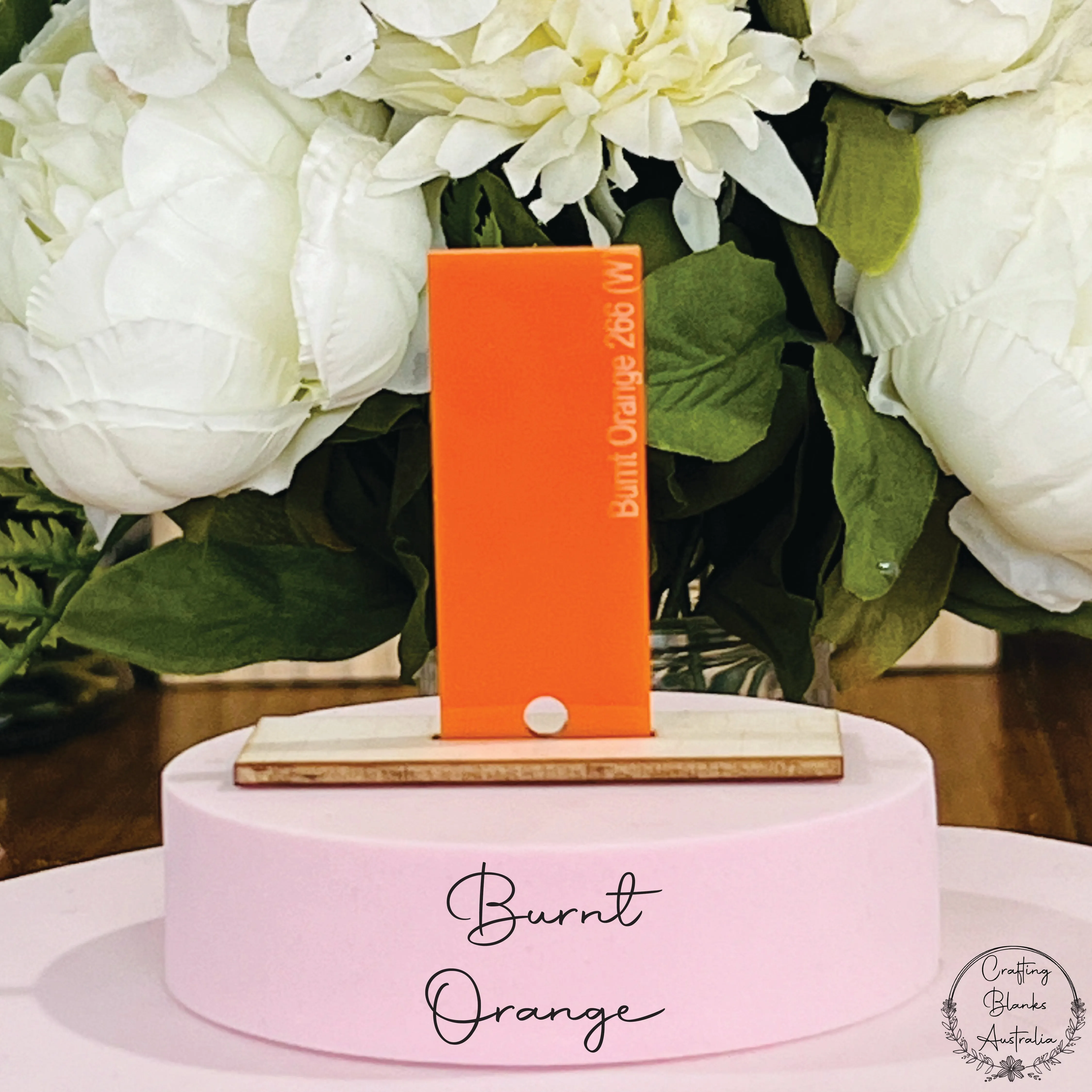 Flower • Arch Blank Tag • 30mm x 60mm