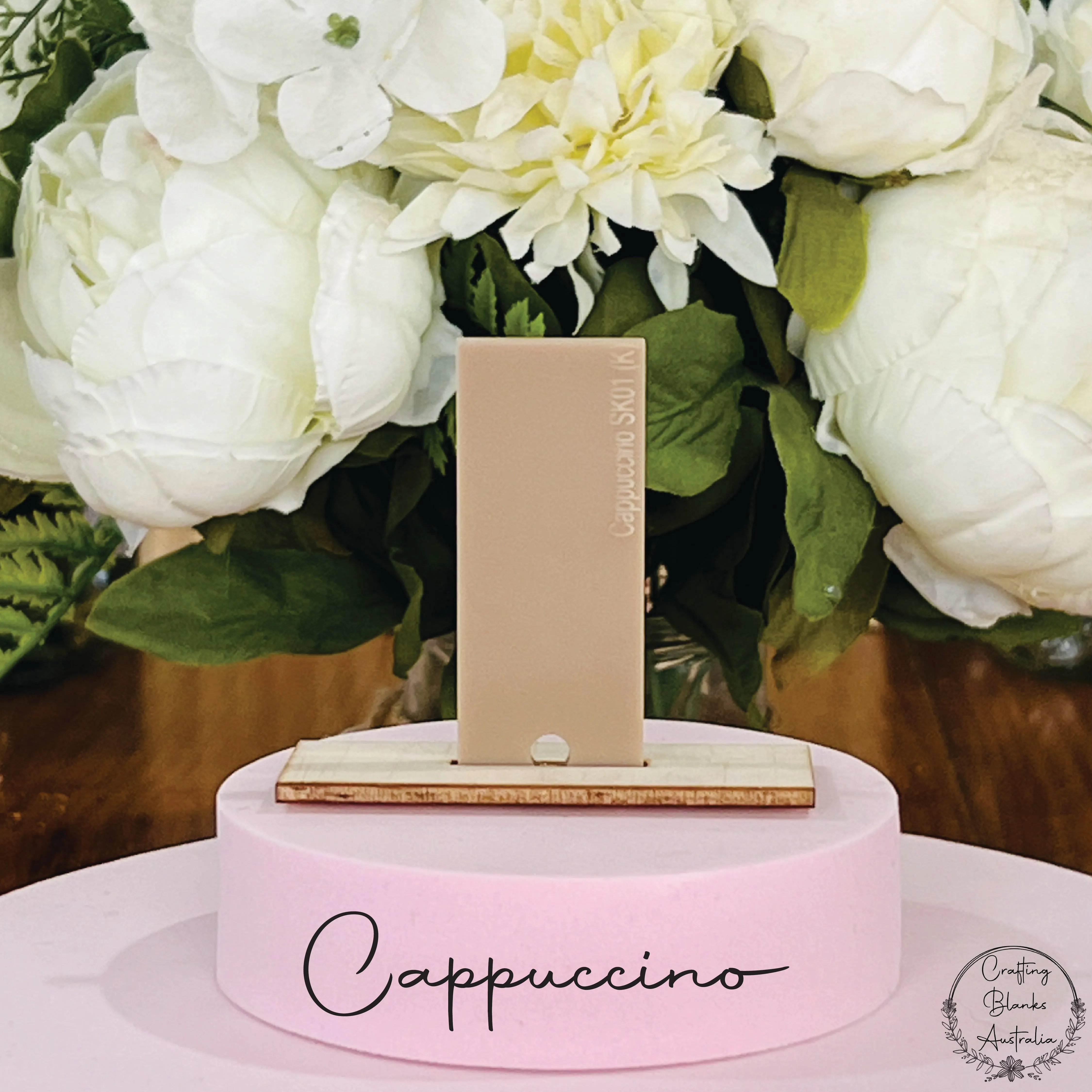 Flower • Arch Blank Tag • 30mm x 60mm