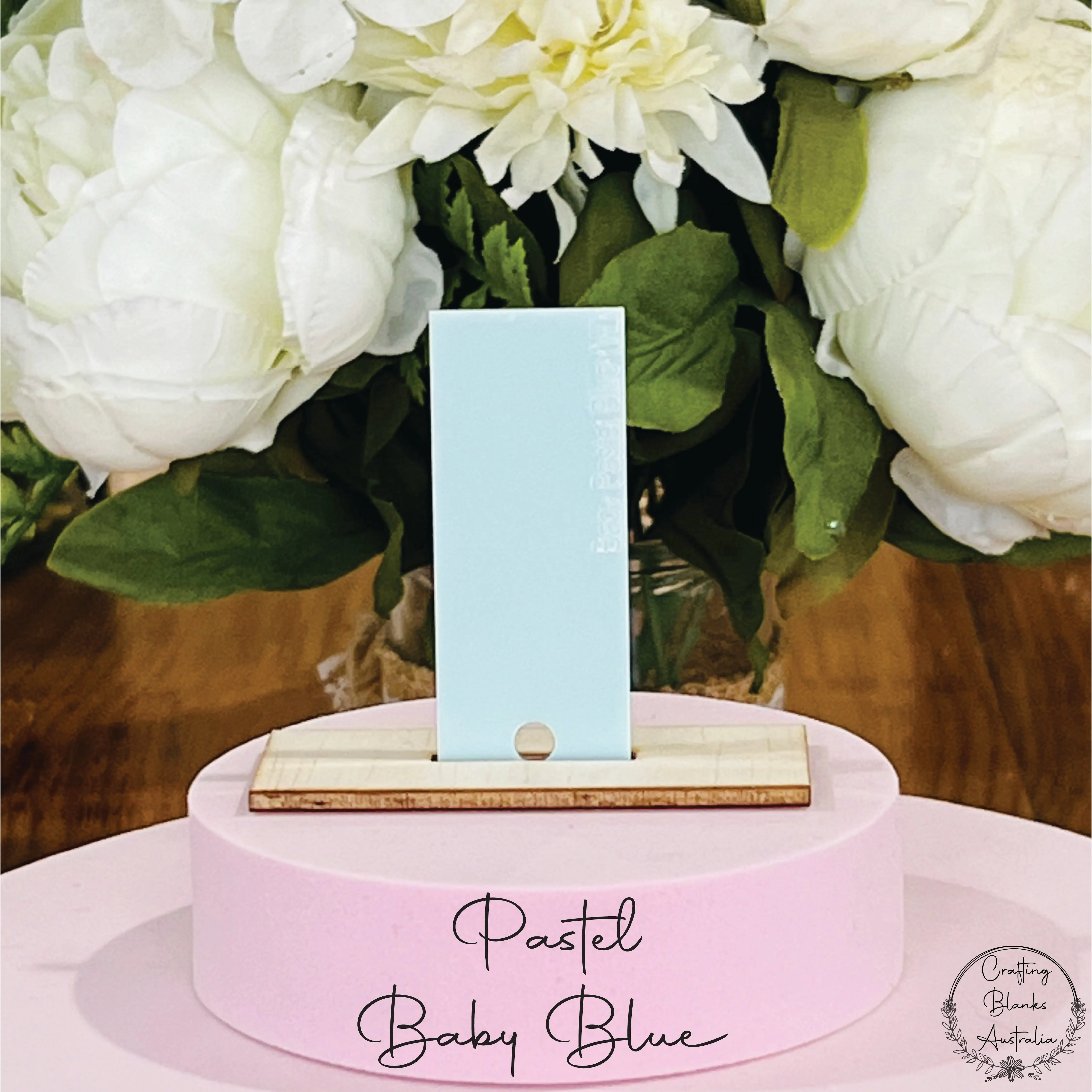 Flower • Arch Blank Tag • 30mm x 60mm