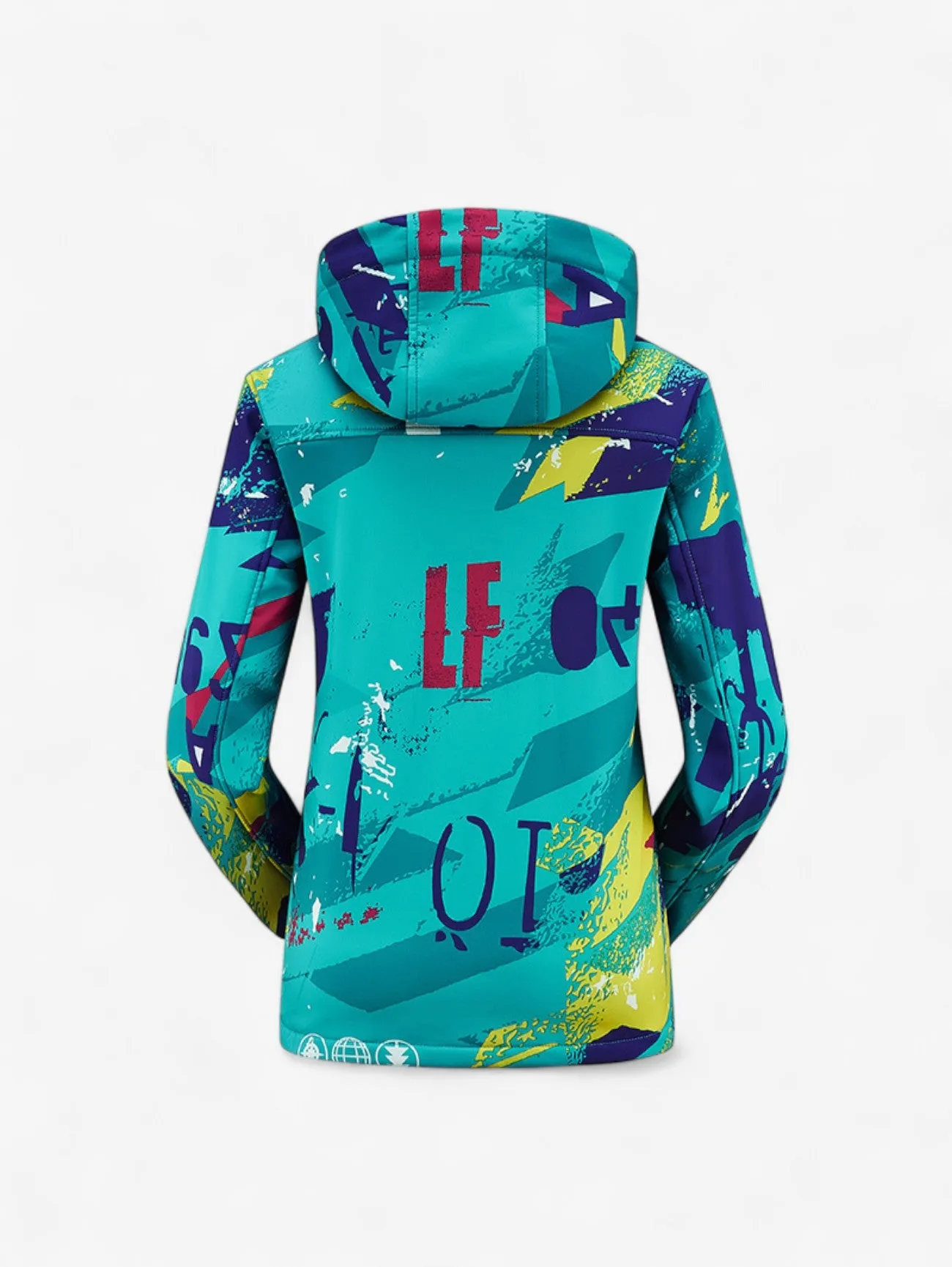 Foxes | Women's Outdoor Waterproof Hooded Printed Jacket