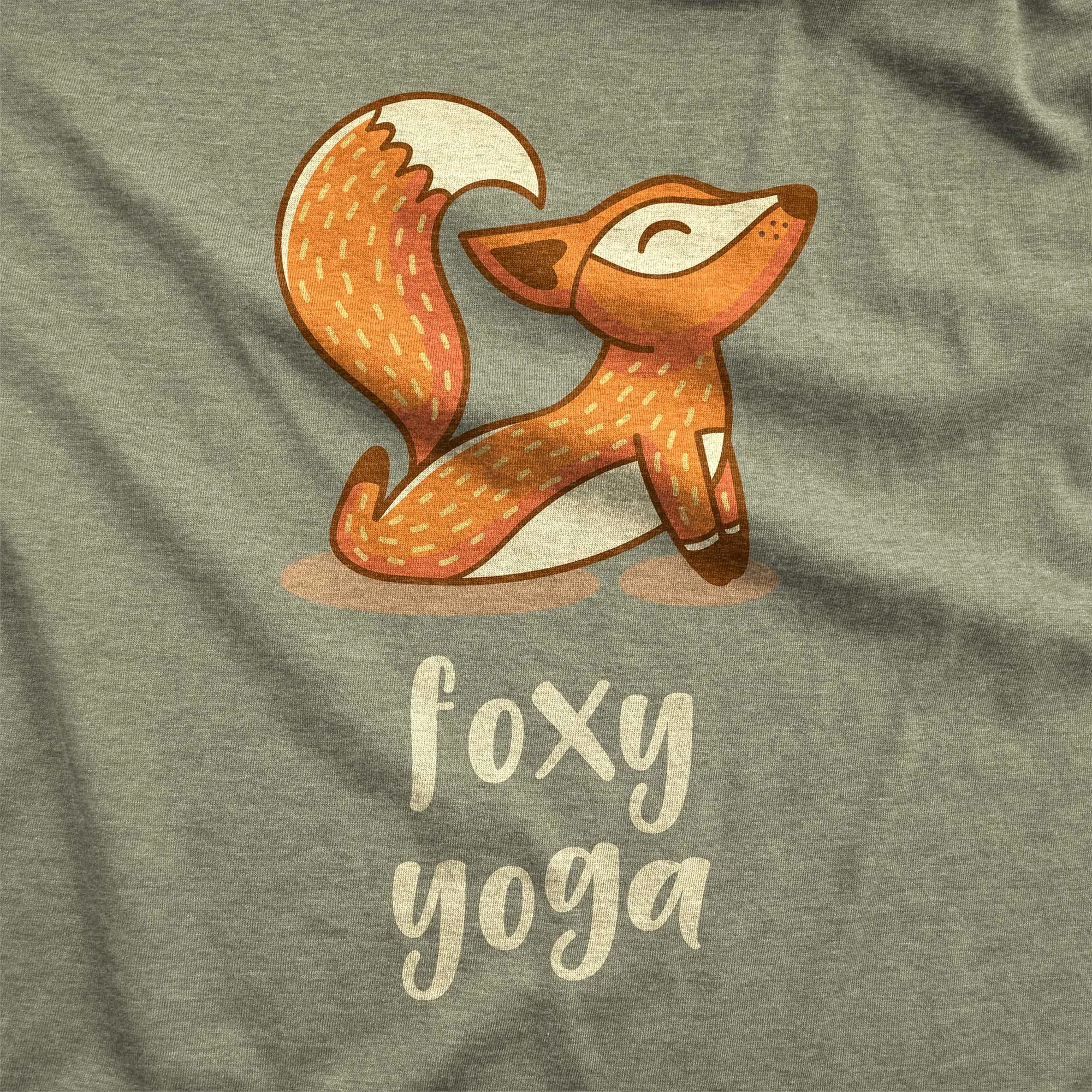 Foxy Yoga - Women's Triblend Racerback Tank