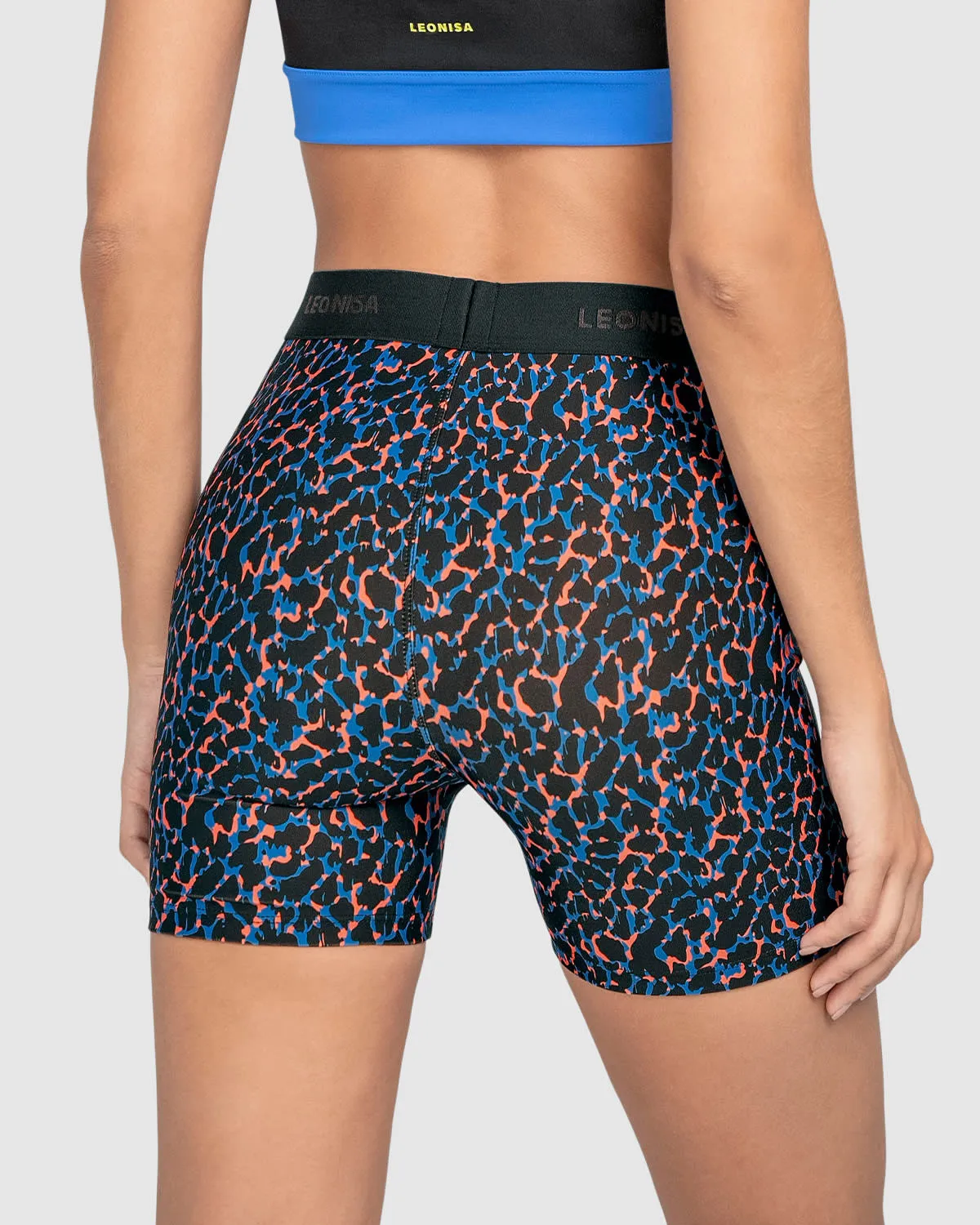 Full Coverage High-Waisted Graphic Active Short
