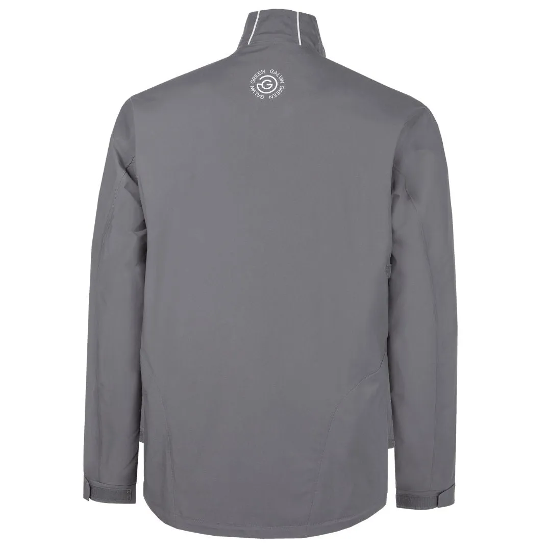 Galvin Green Albert Waterproof Golf Jacket (Forged Iron/Sharkskin/Cool Grey)