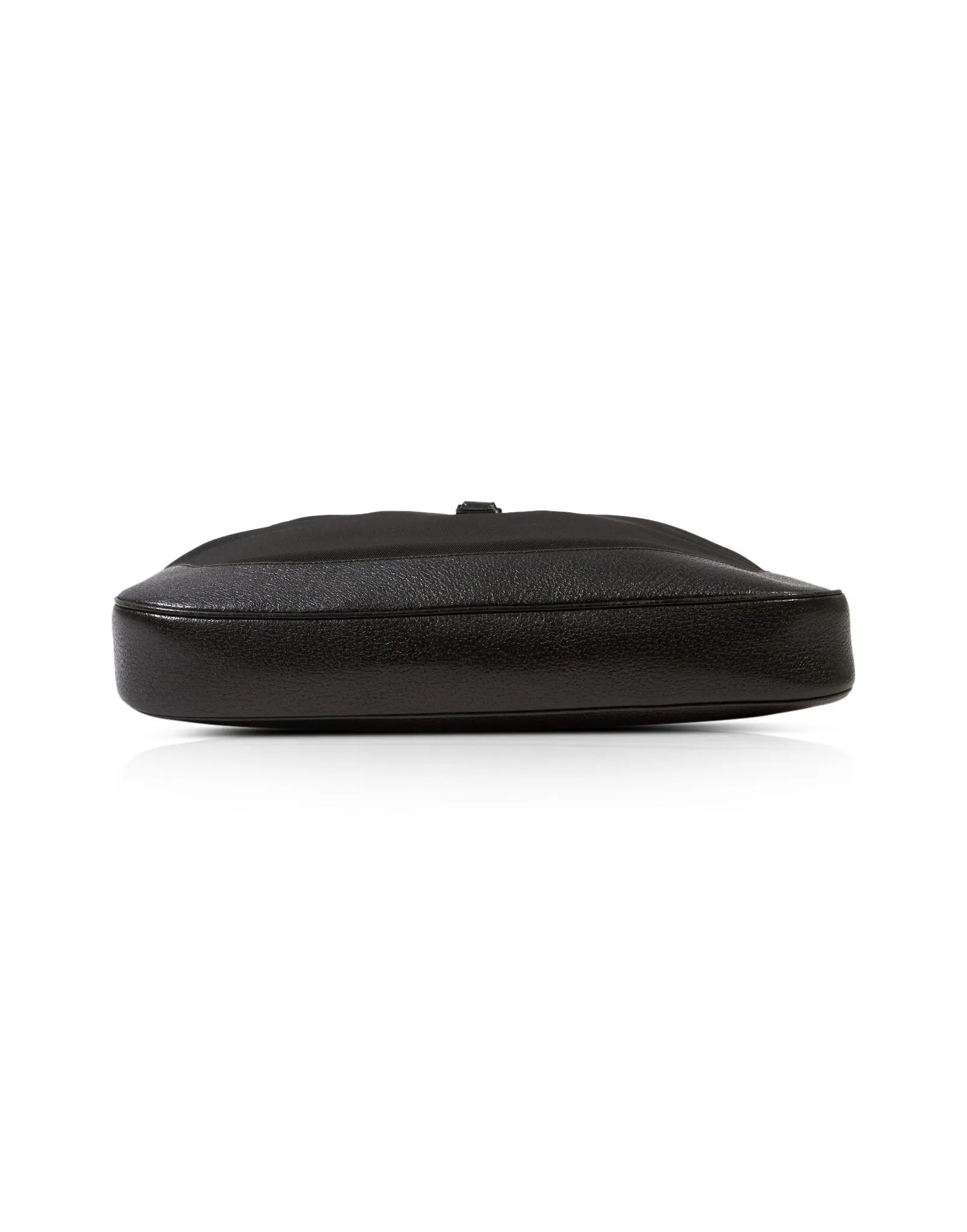 Gucci Black Canvas Jackie Hobo Shoulder Bag