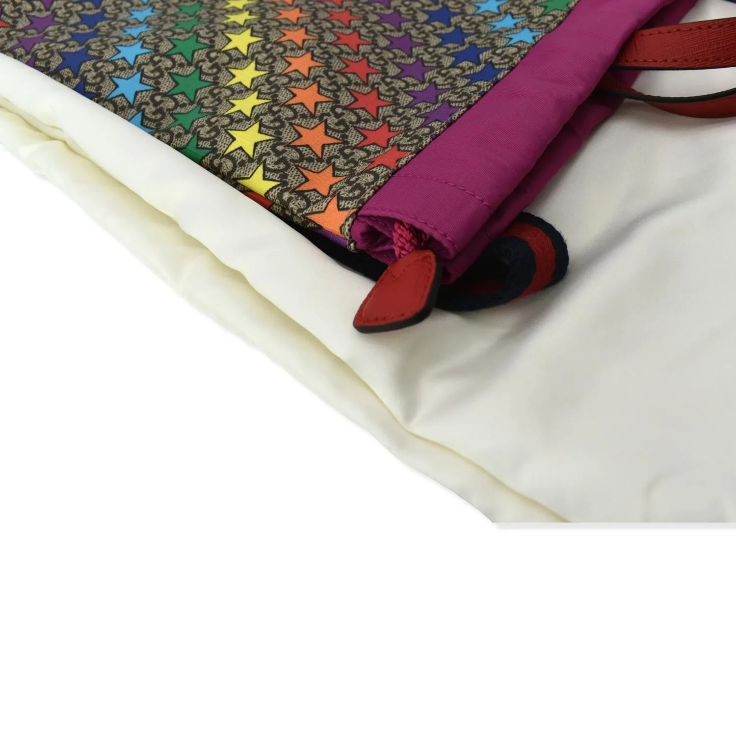 GUCCI Children's Star Print GG Supreme Monogram Backpack Multicolor 550775