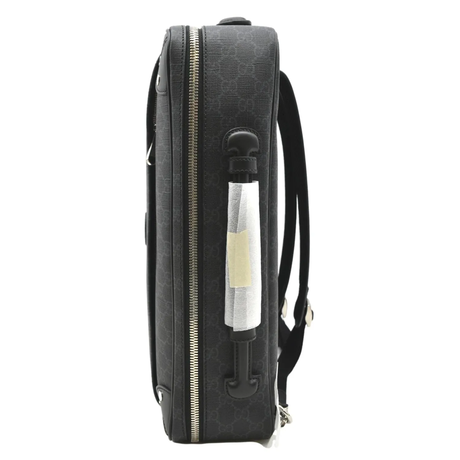 GUCCI GG Briefcase Supreme Canvas Backpack Bag Black 658543