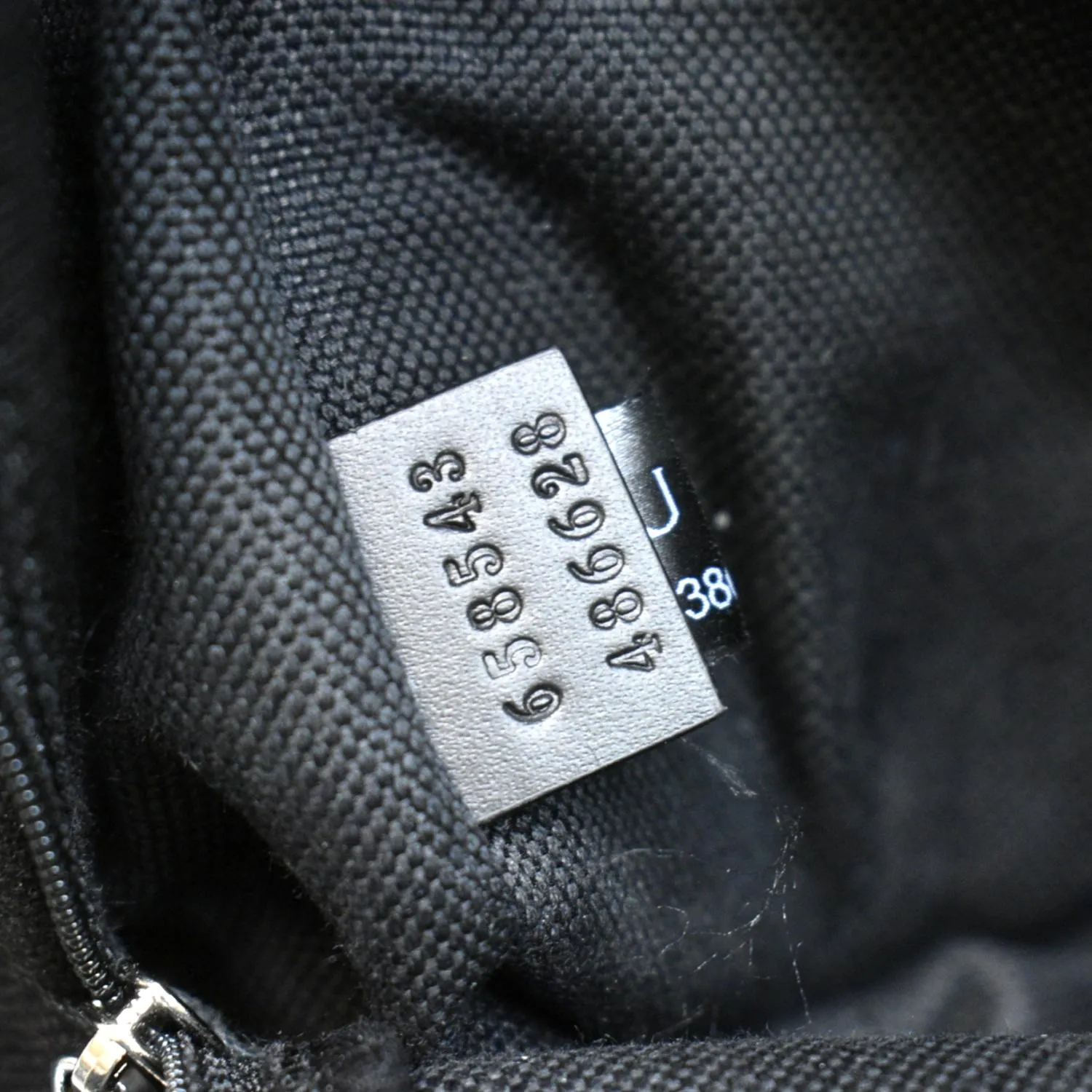 GUCCI GG Briefcase Supreme Canvas Backpack Bag Black 658543