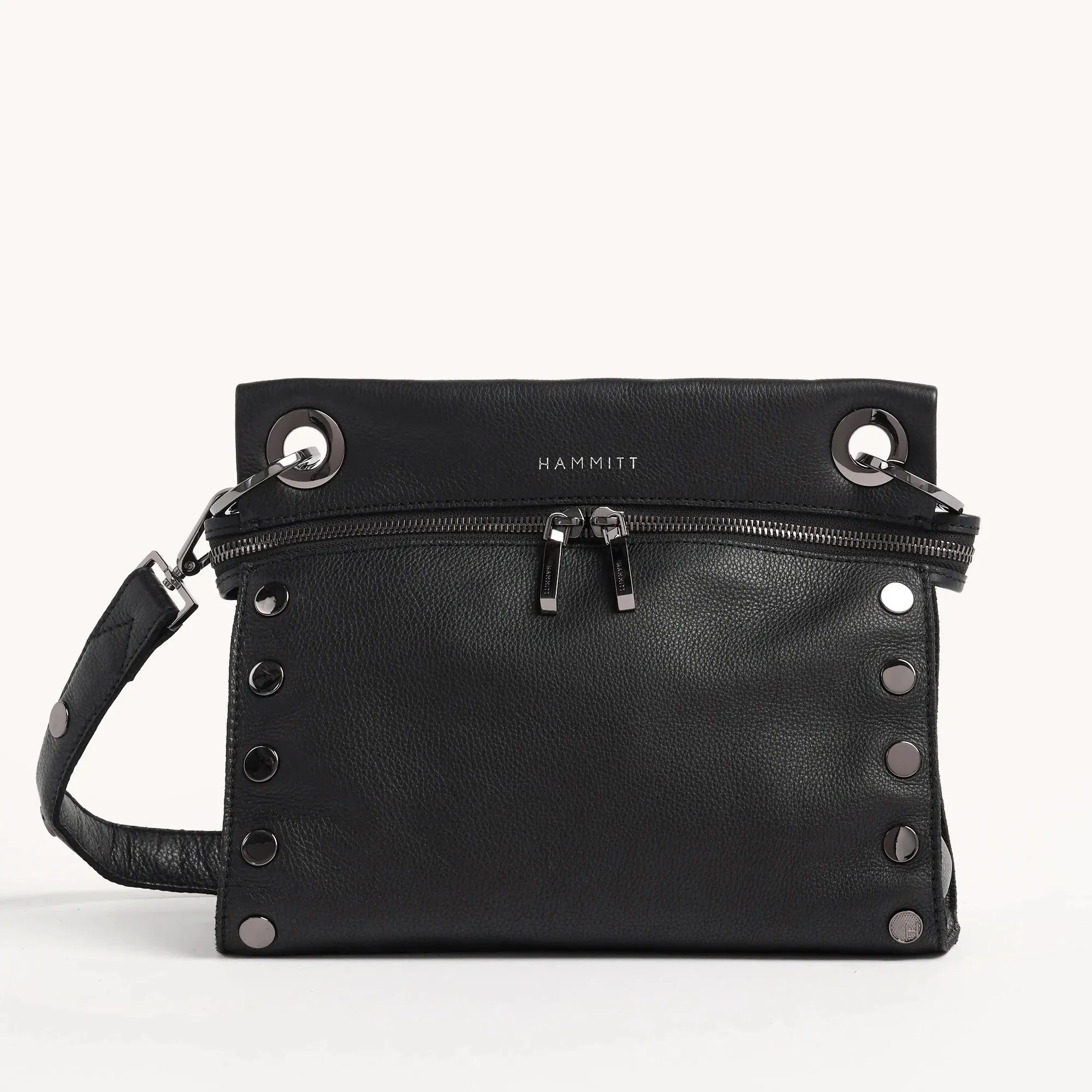 Hammitt Tony Signature Bag Black/Gunmetal